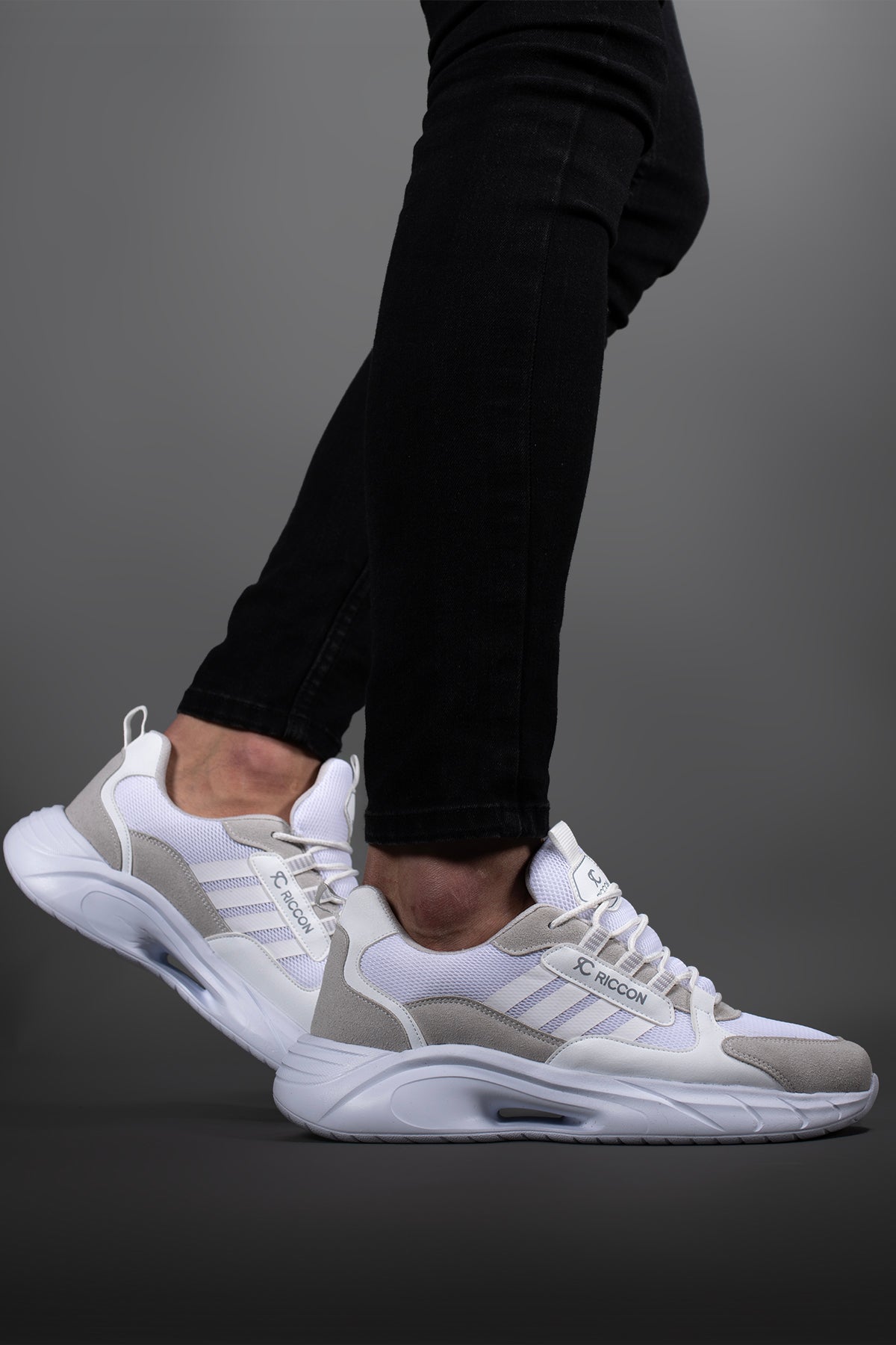 Riccon Torrine Unisex Sneaker 001293 Beyaz