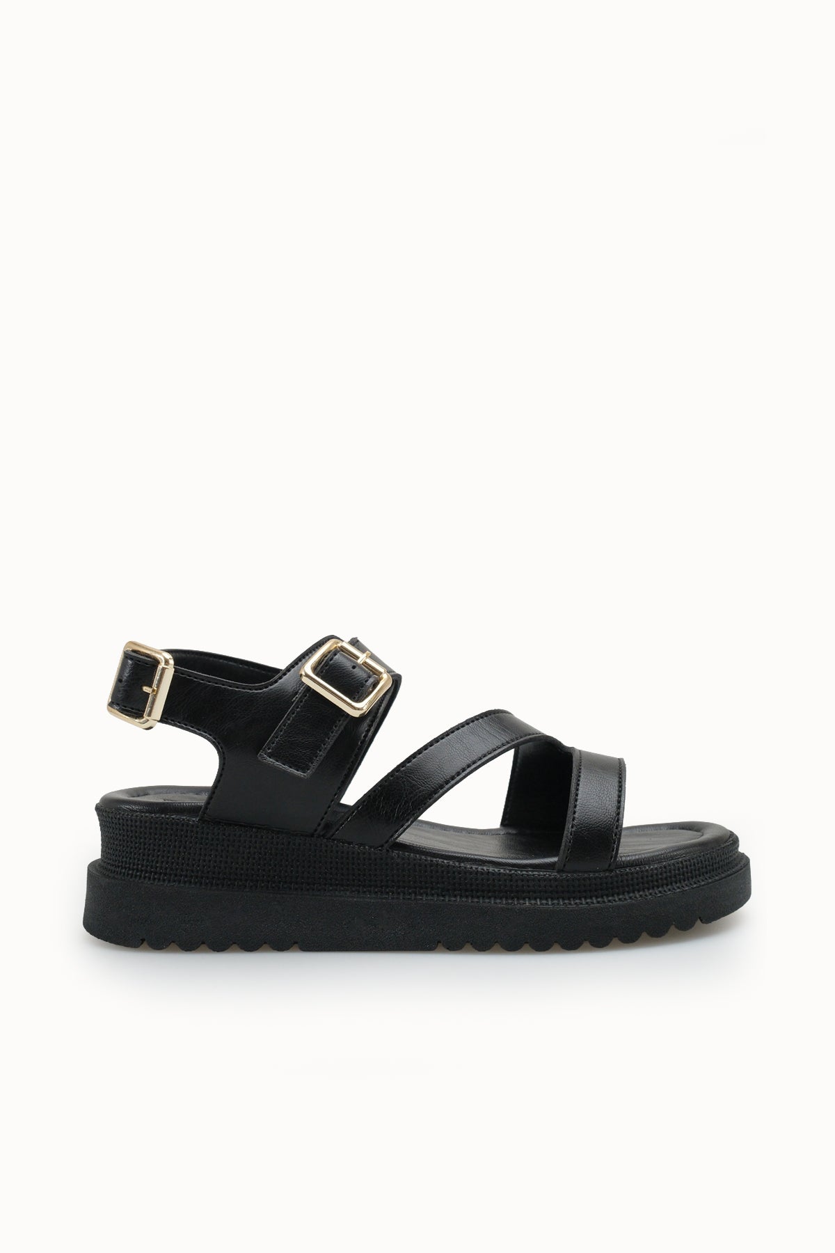 Riccon Kadın Sandalet 0012808 Siyah