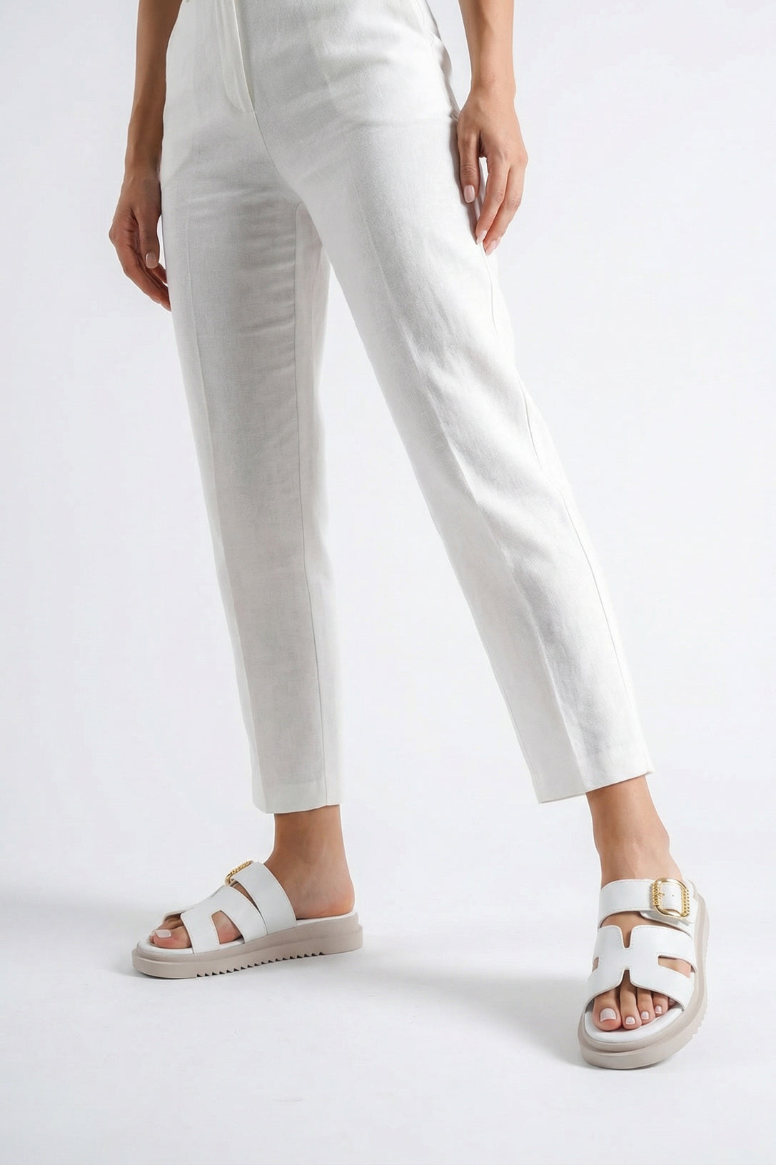 Riccon Kadın Terlik 00120404 Beyaz