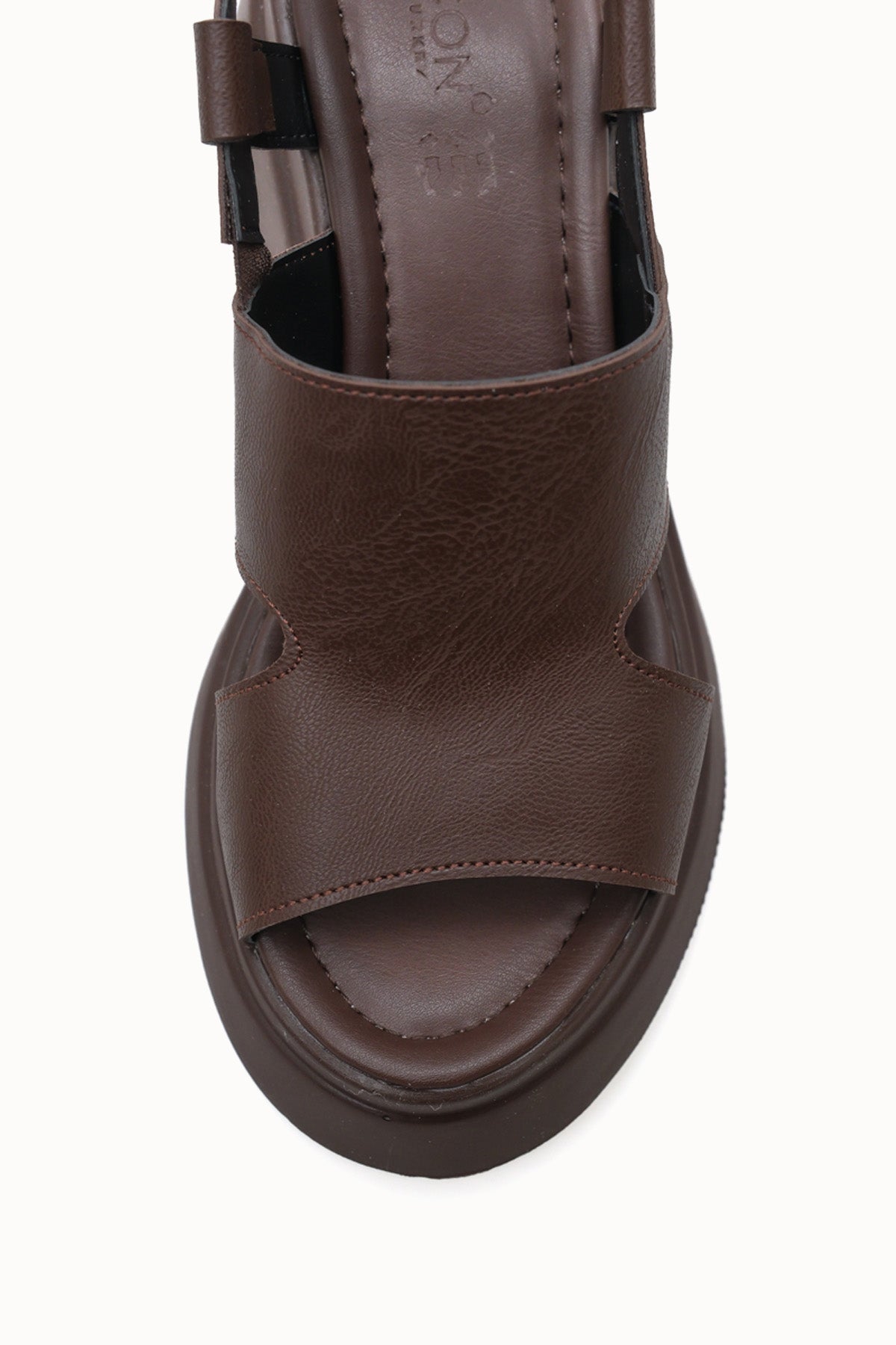 Riccon Kadın Sandalet 0012916 Kahverengi