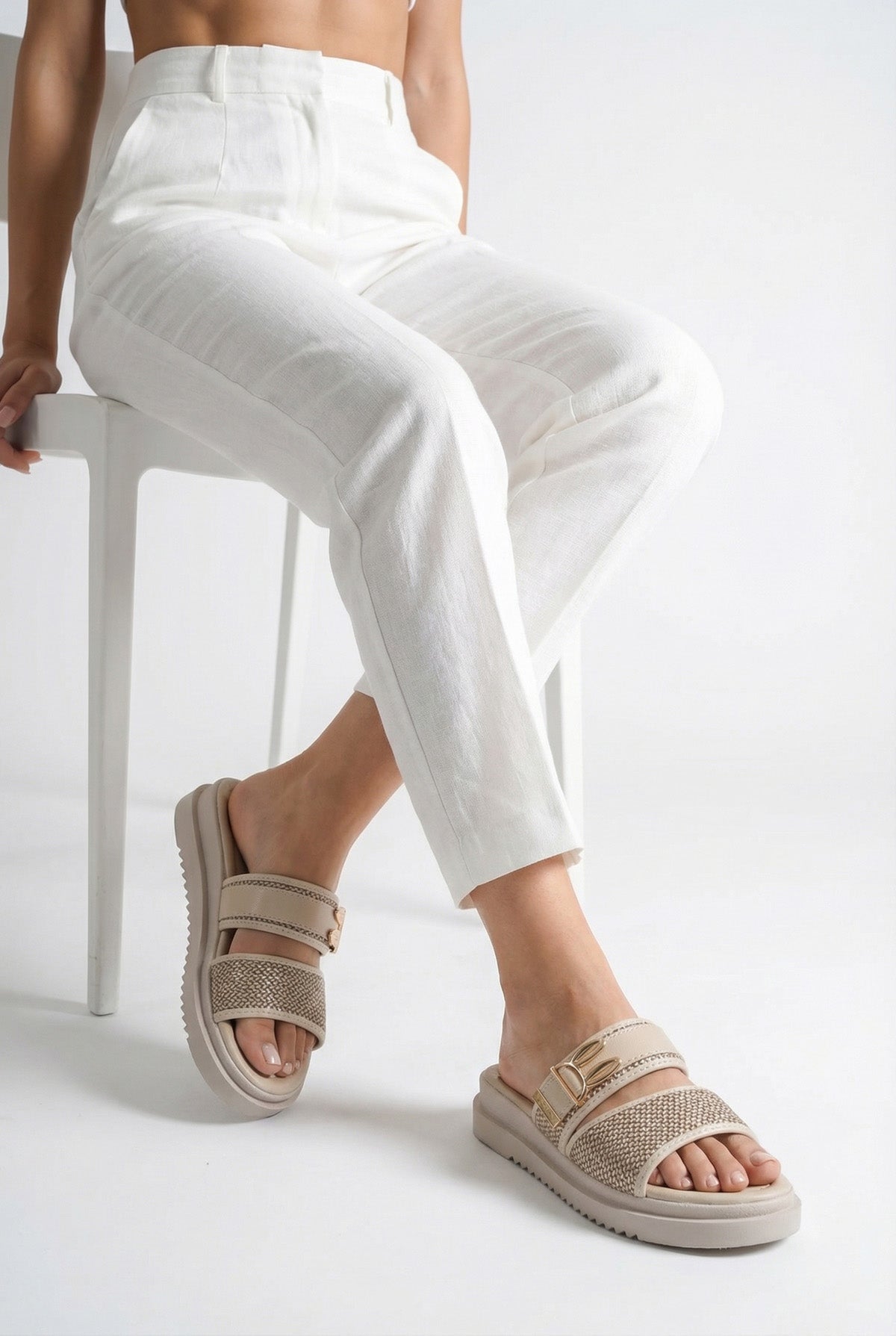 Riccon Kadın Terlik 00120427 Bej