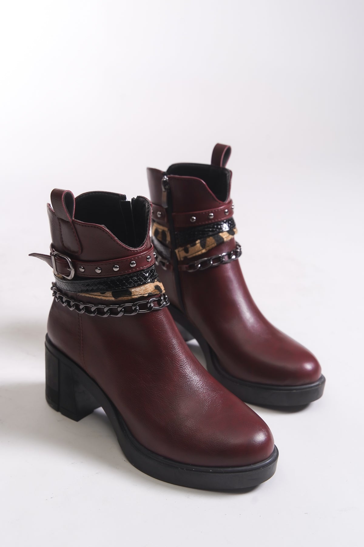 Riccon Niralynth Kadın Bot 0012560 Bordo