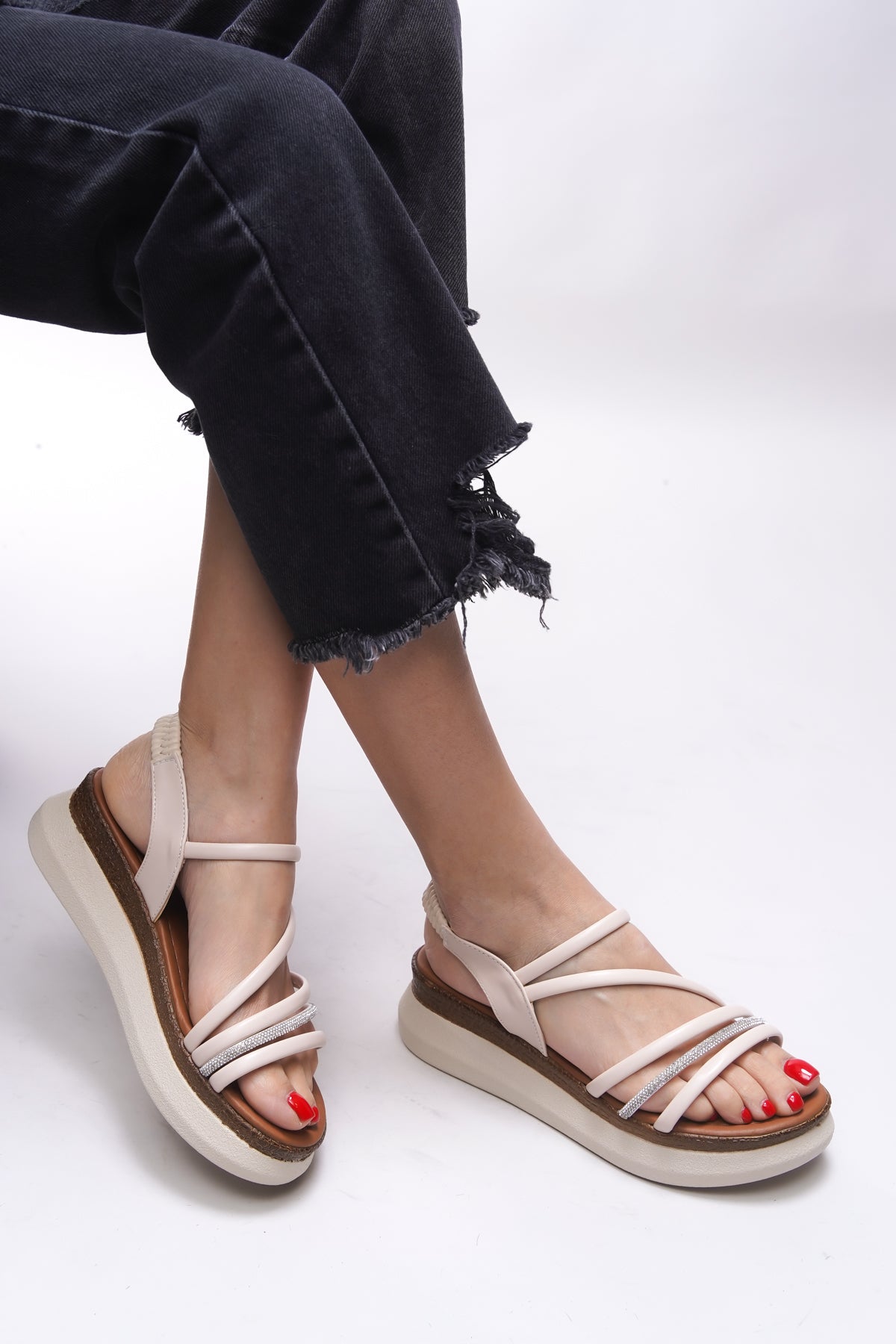 Riccon Adelrithe Kadın Sandalet 0012604