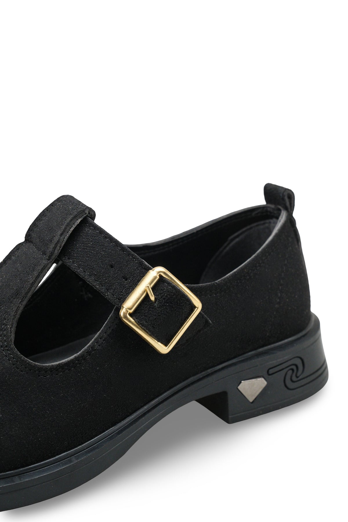 Riccon Kadın Loafer 0012350 Siyah Süet