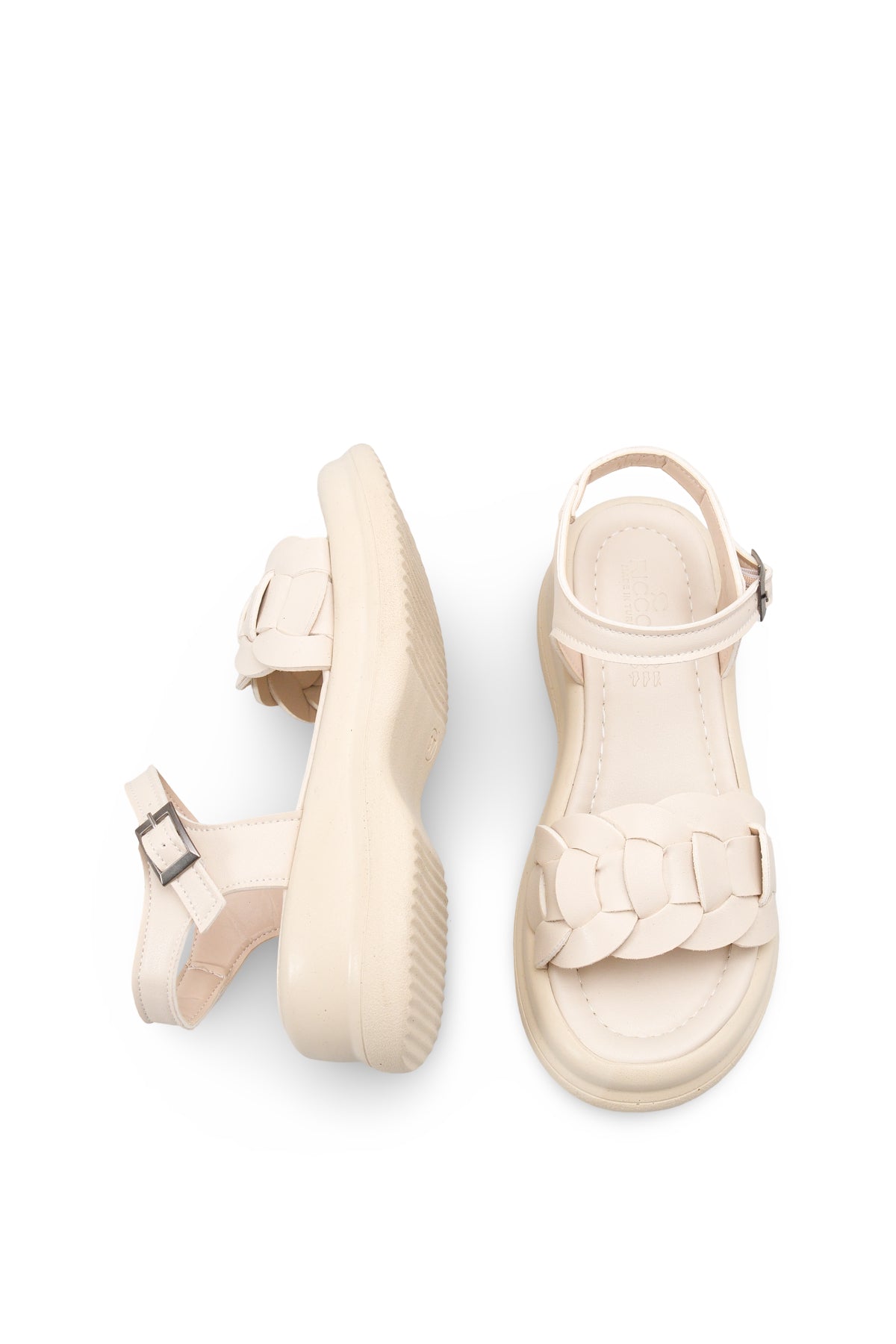 Riccon Kadın Sandalet 00121070 Bej