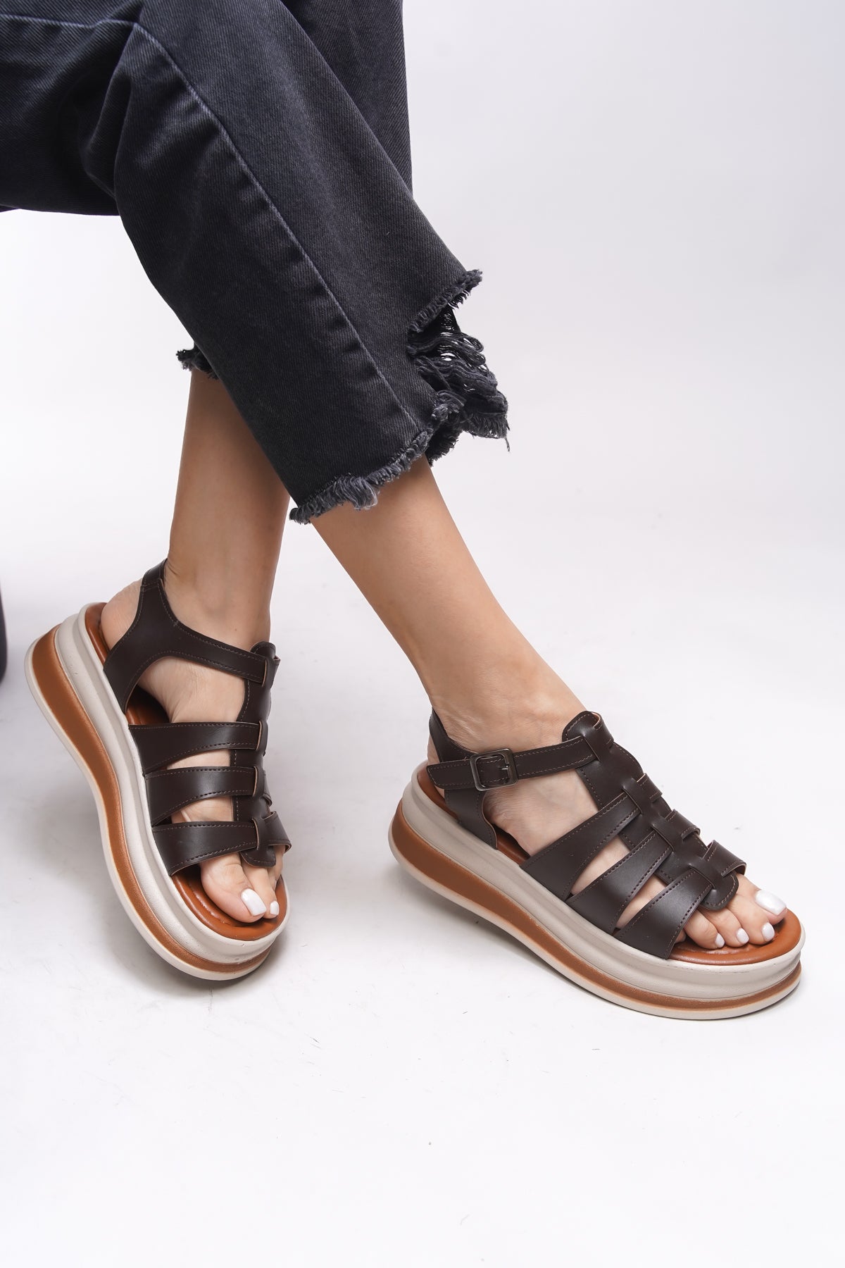 Riccon Syllaerla Kadın Sandalet 0012325