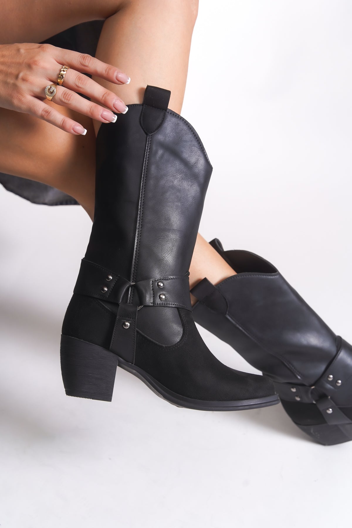 Riccon Fynoriel Kadın Kısa Çizme 00126041