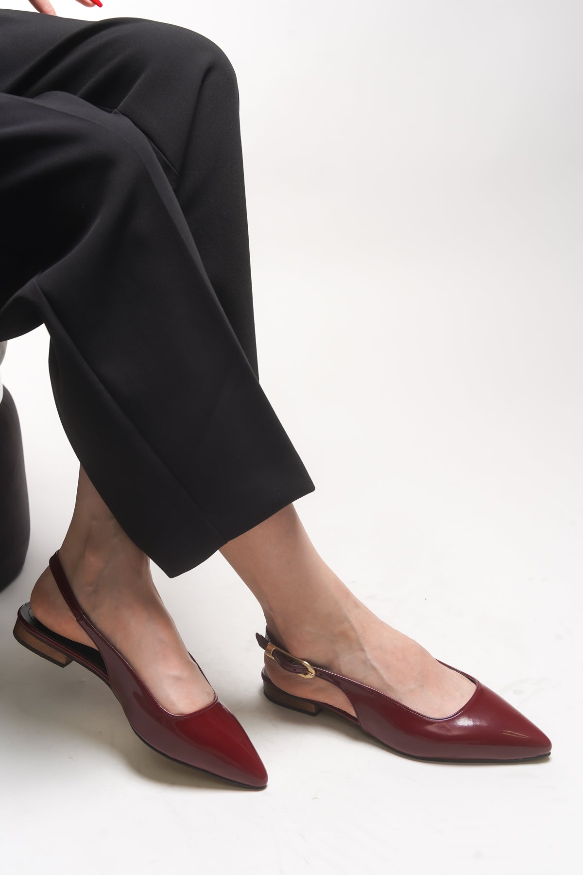 Riccon Issagalyn Kadın Sivri Burunlu Topuklu Ayakkabı 0012111