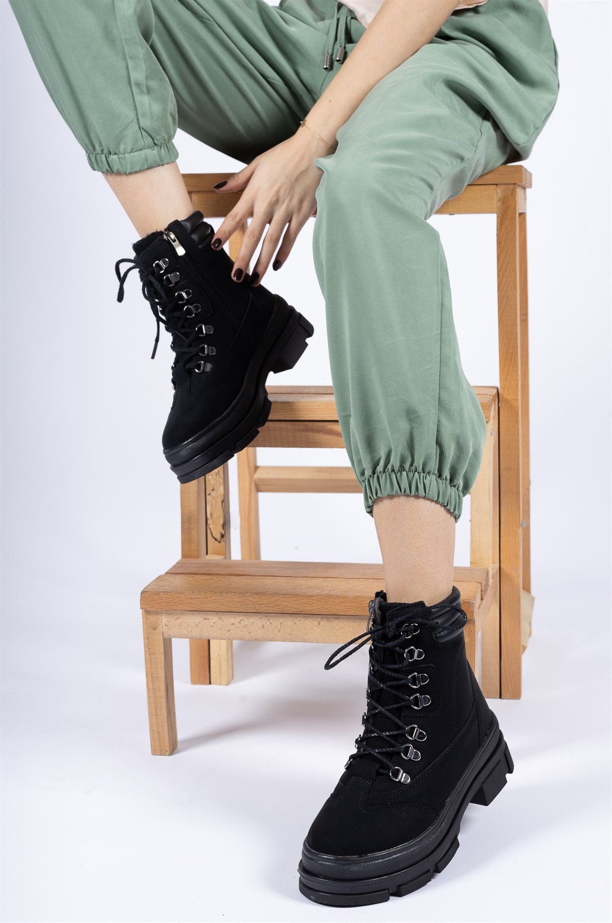 Riccon Kadın Fermuarlı Bot 00127645