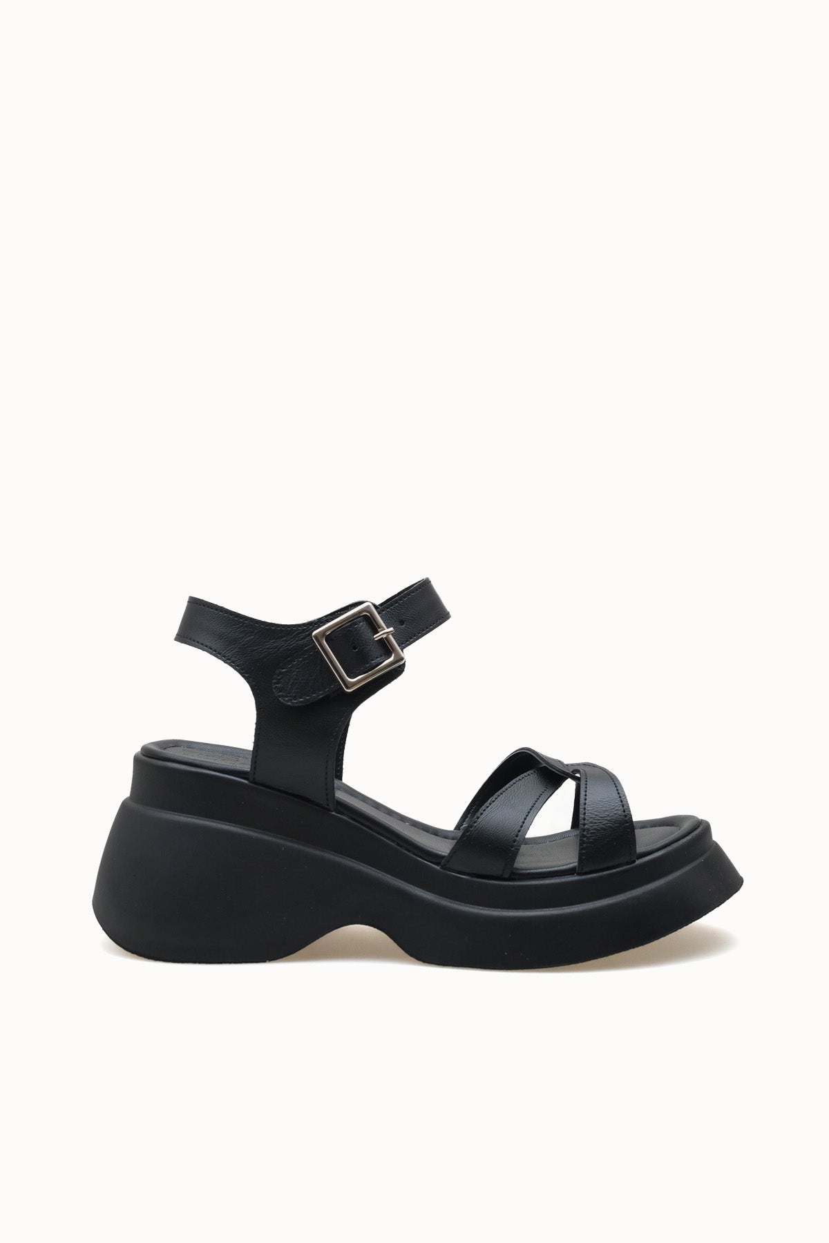 Riccon Kadın Sandalet 0012919 Siyah