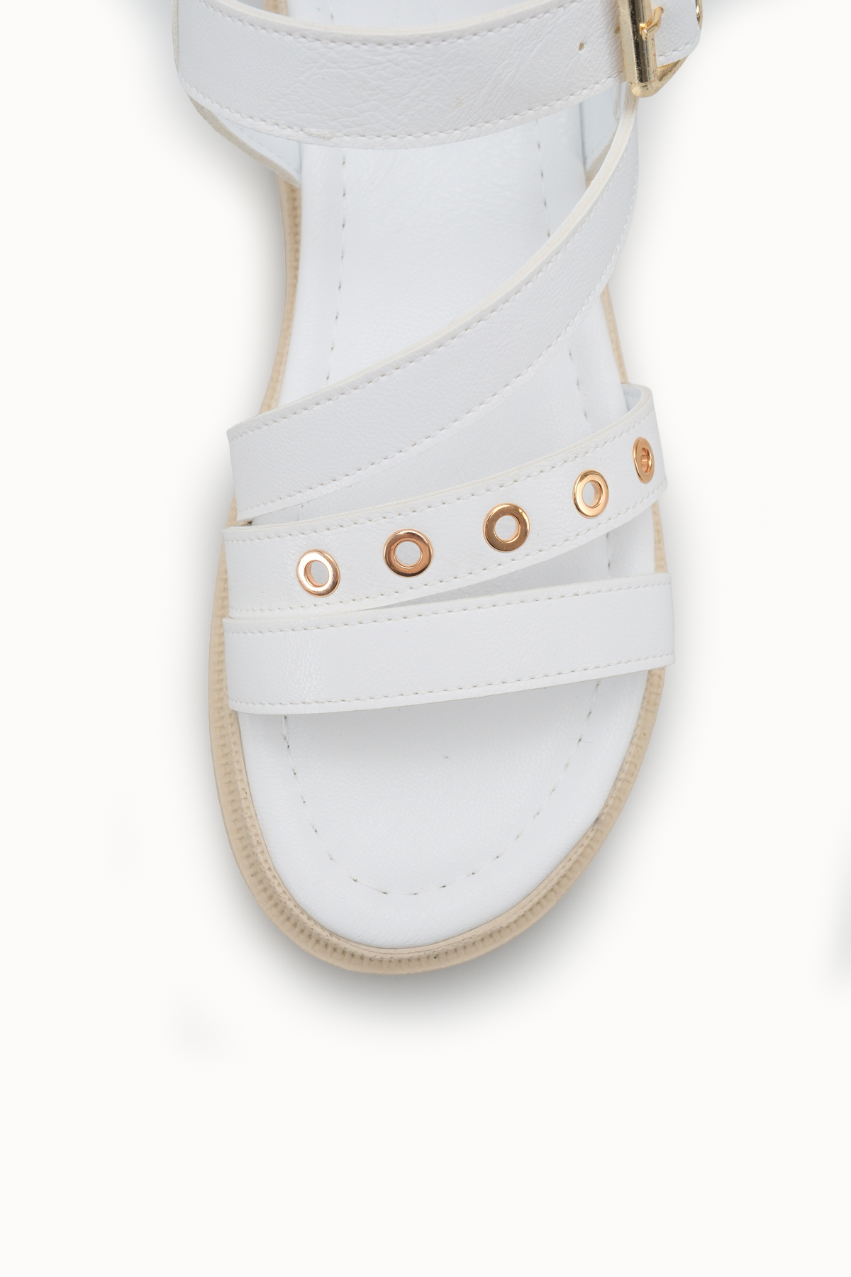 Riccon Kadın Sandalet 0012800 Beyaz