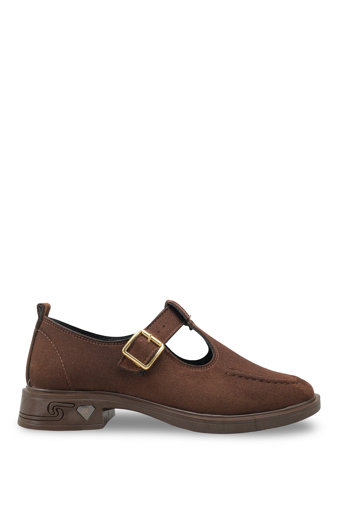 Riccon Kadın Loafer 0012350 Kahverengi Süet