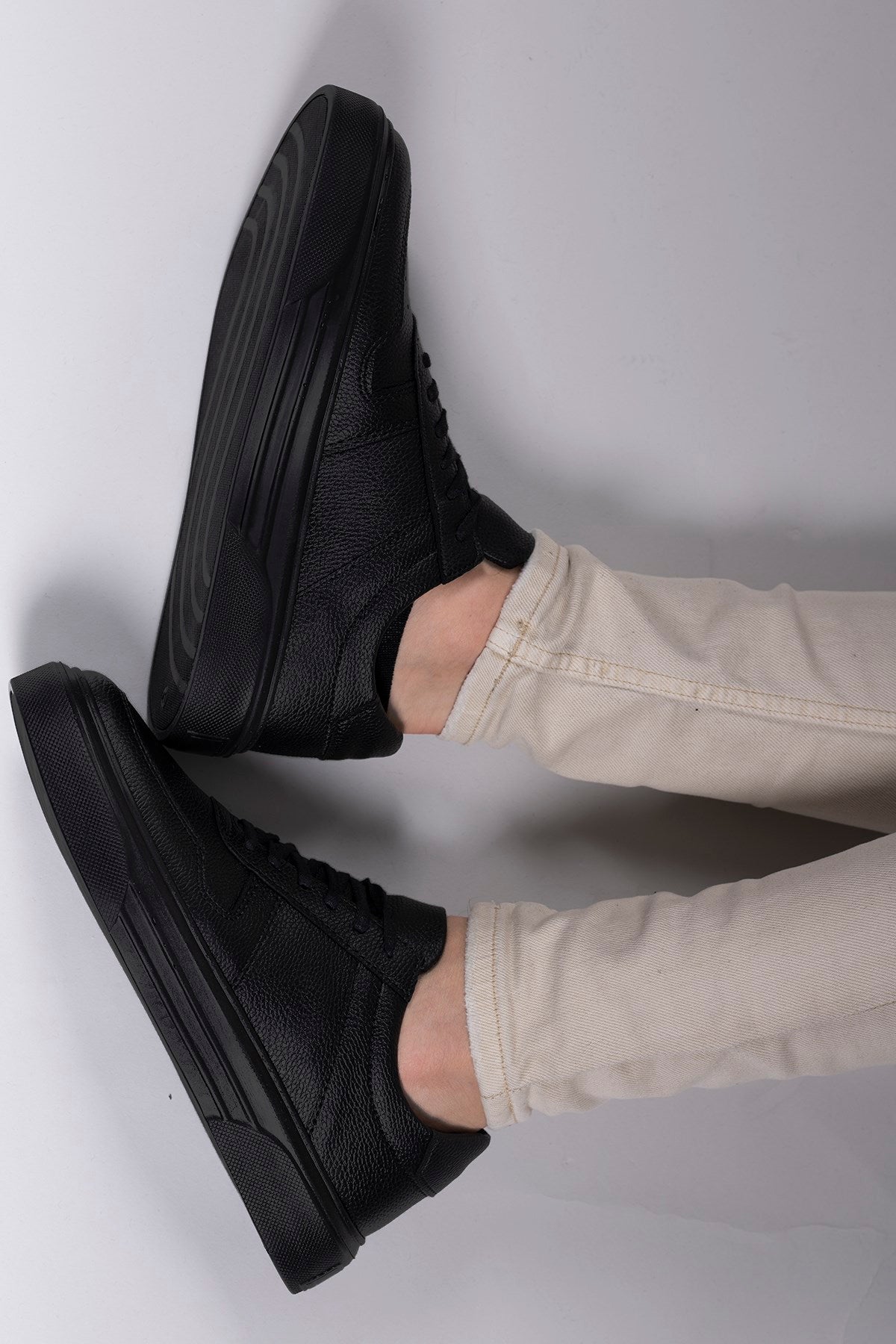 Riccon Erkek Sneaker 0012209 Siyah Siyah