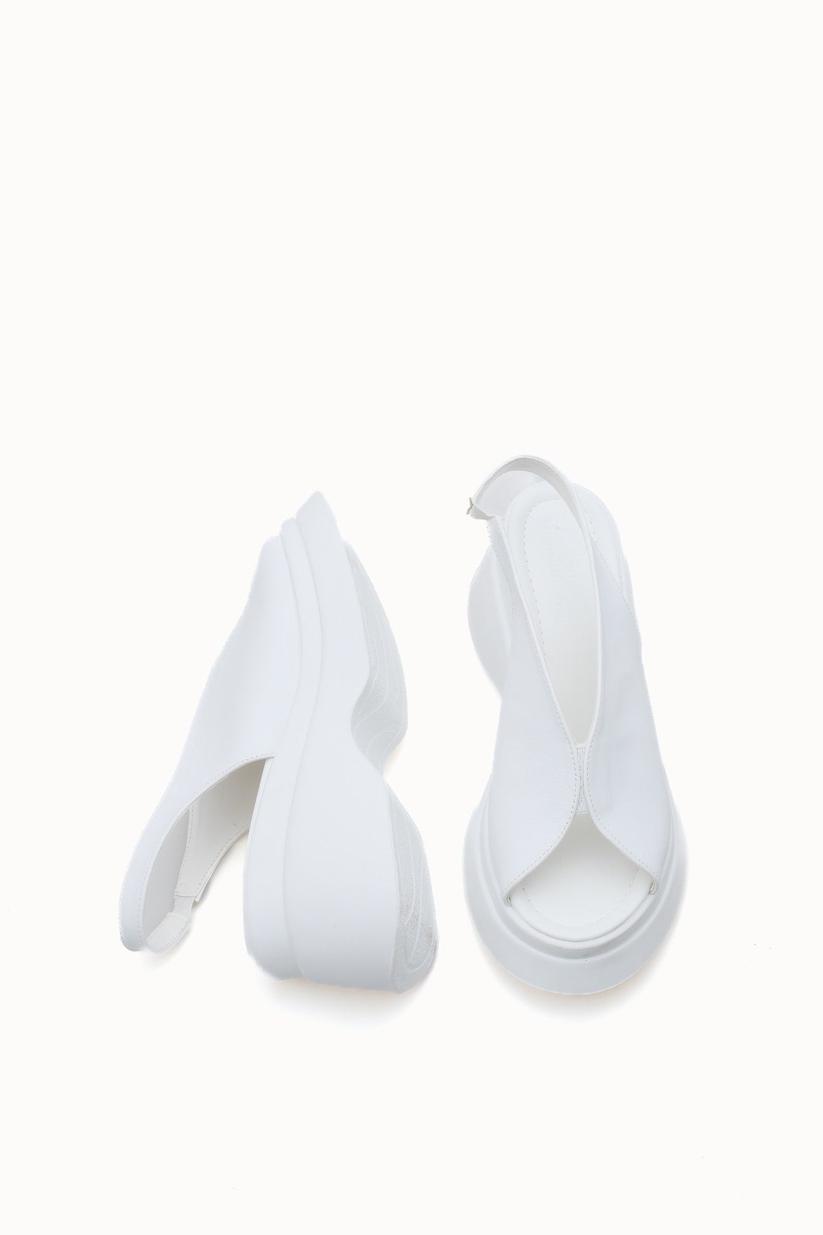 Riccon Kadın Sandalet 0012913 Beyaz