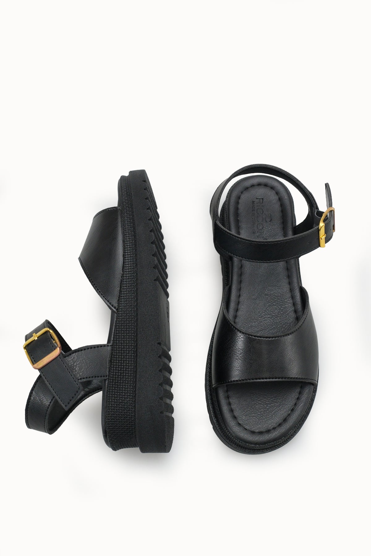 Riccon Kadın Sandalet 0012806 Siyah