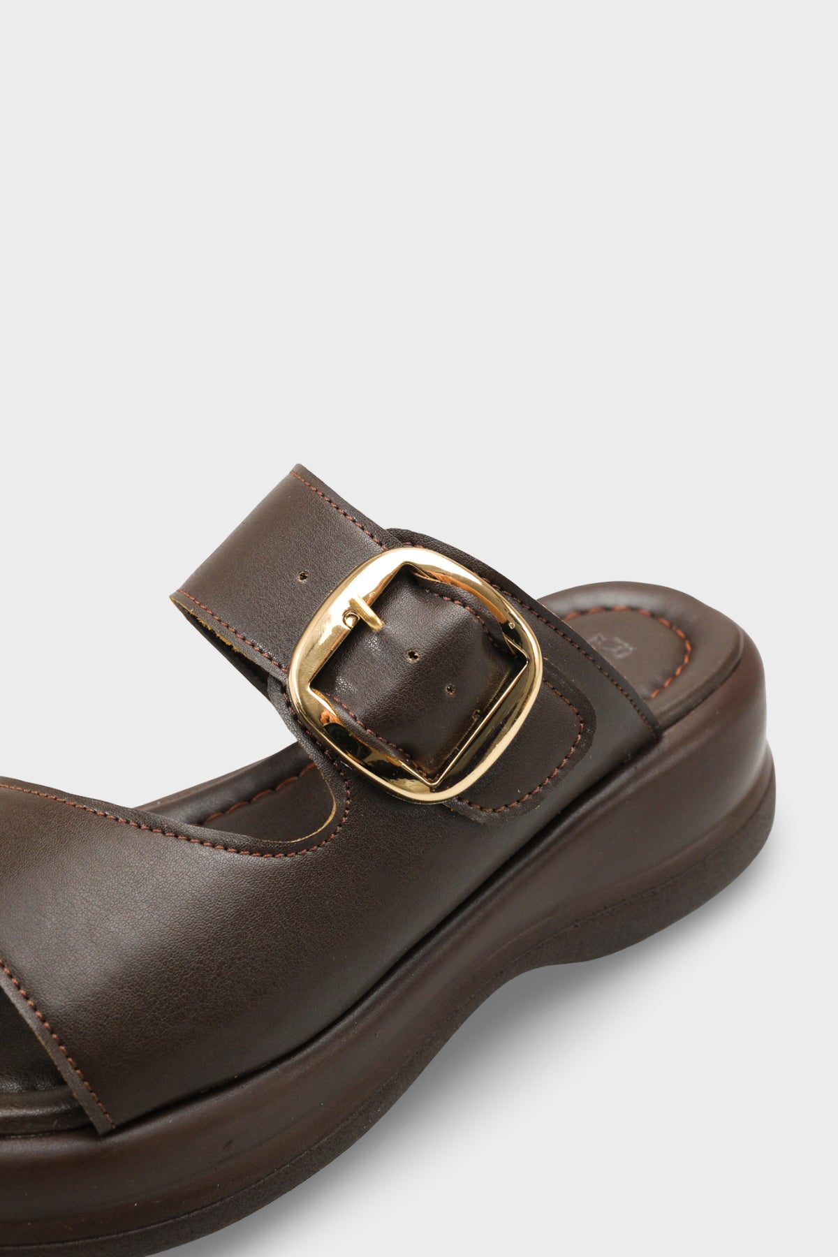 Riccon Kadın Terlik 00121022 Kahverengi