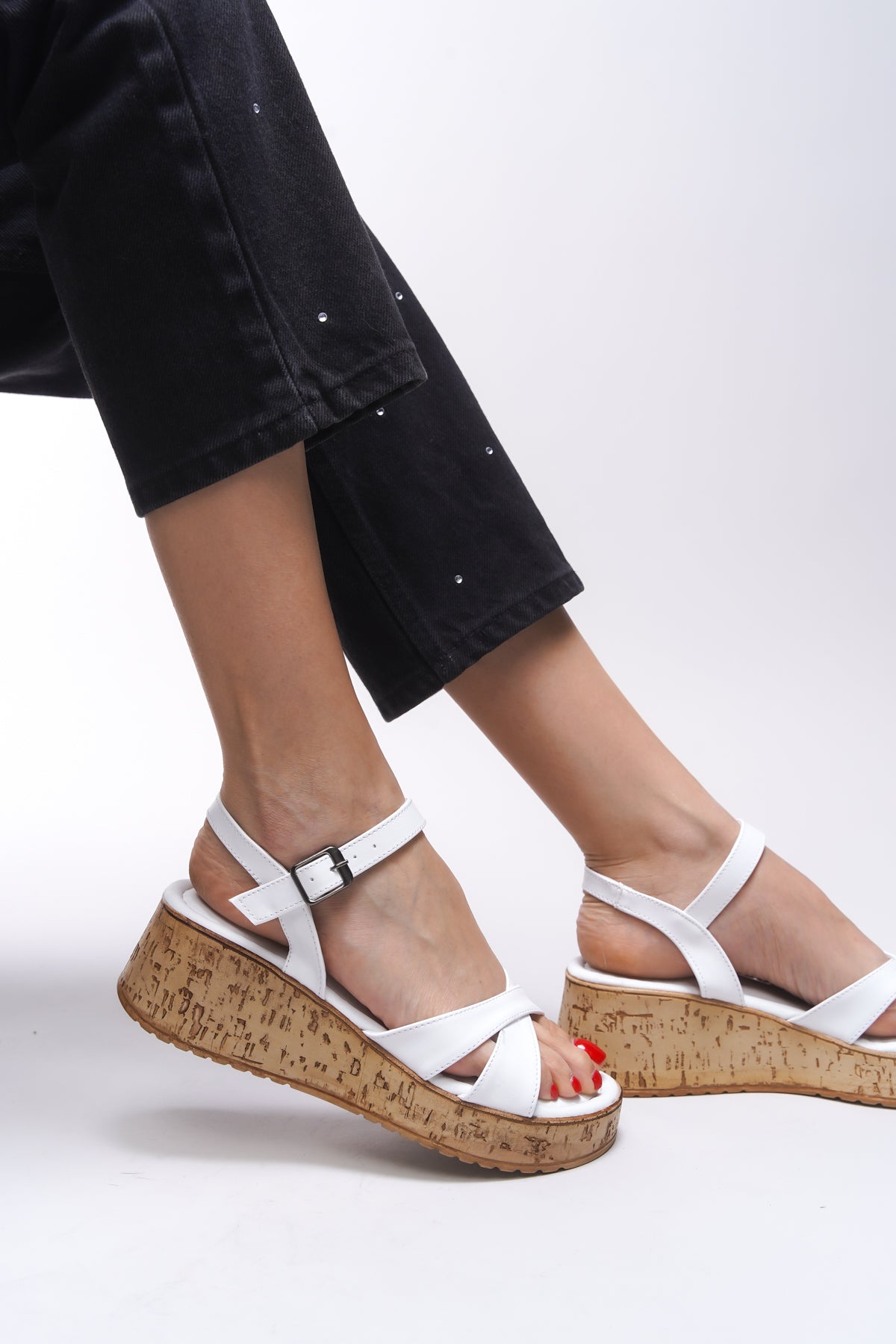 Riccon Jeanrissa Kadın Sandalet 0012200