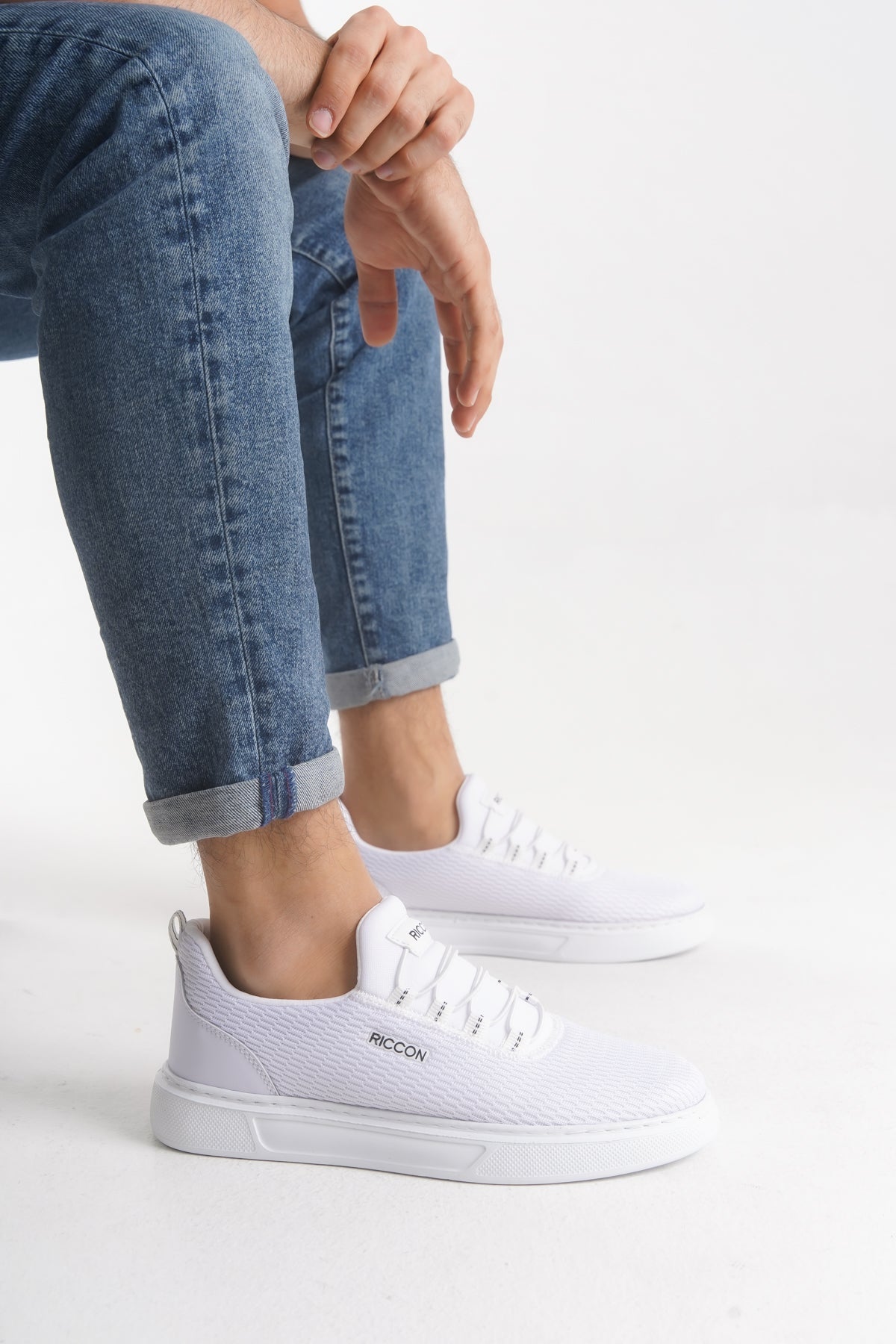 Riccon Wymdeyr Erkek Sneaker 0012217 Beyaz