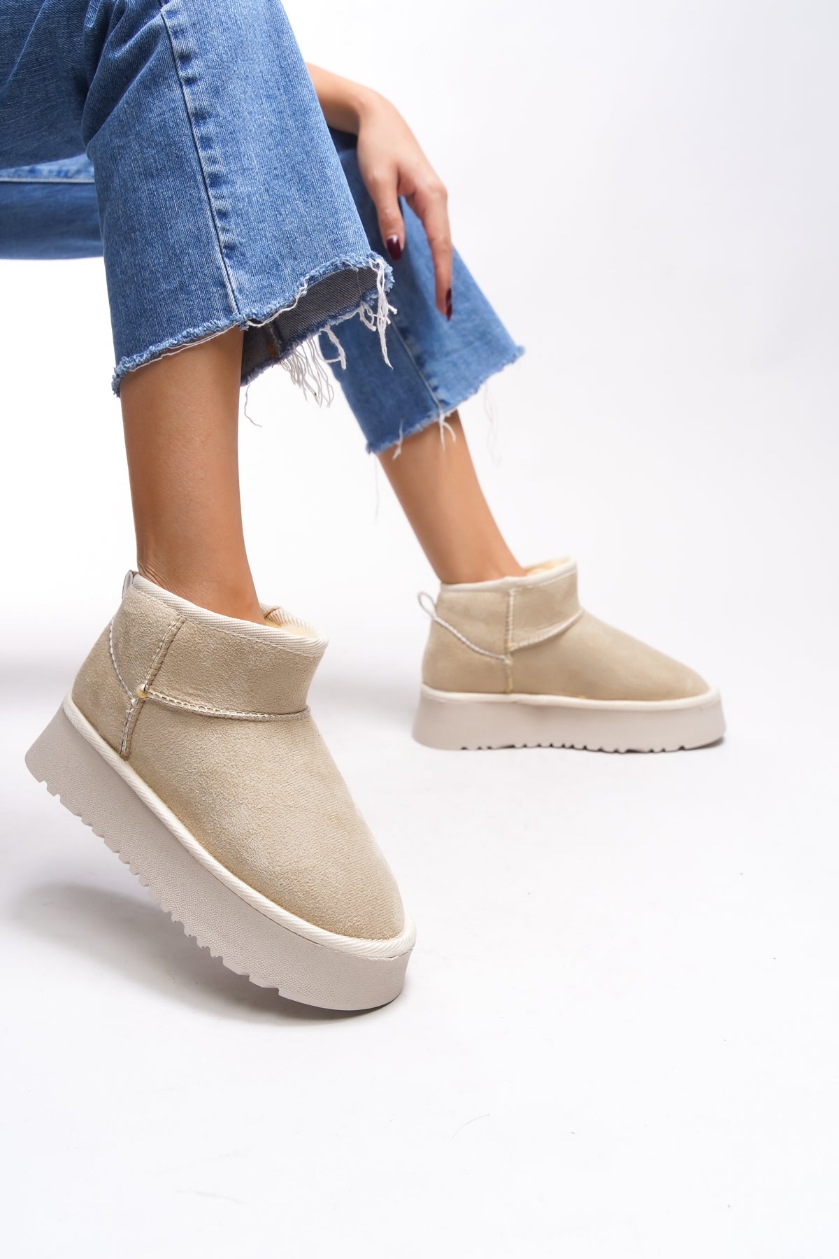 Riccon Jilrathla Kadın Yüksek Tabanlı Rahat Bot 0012204