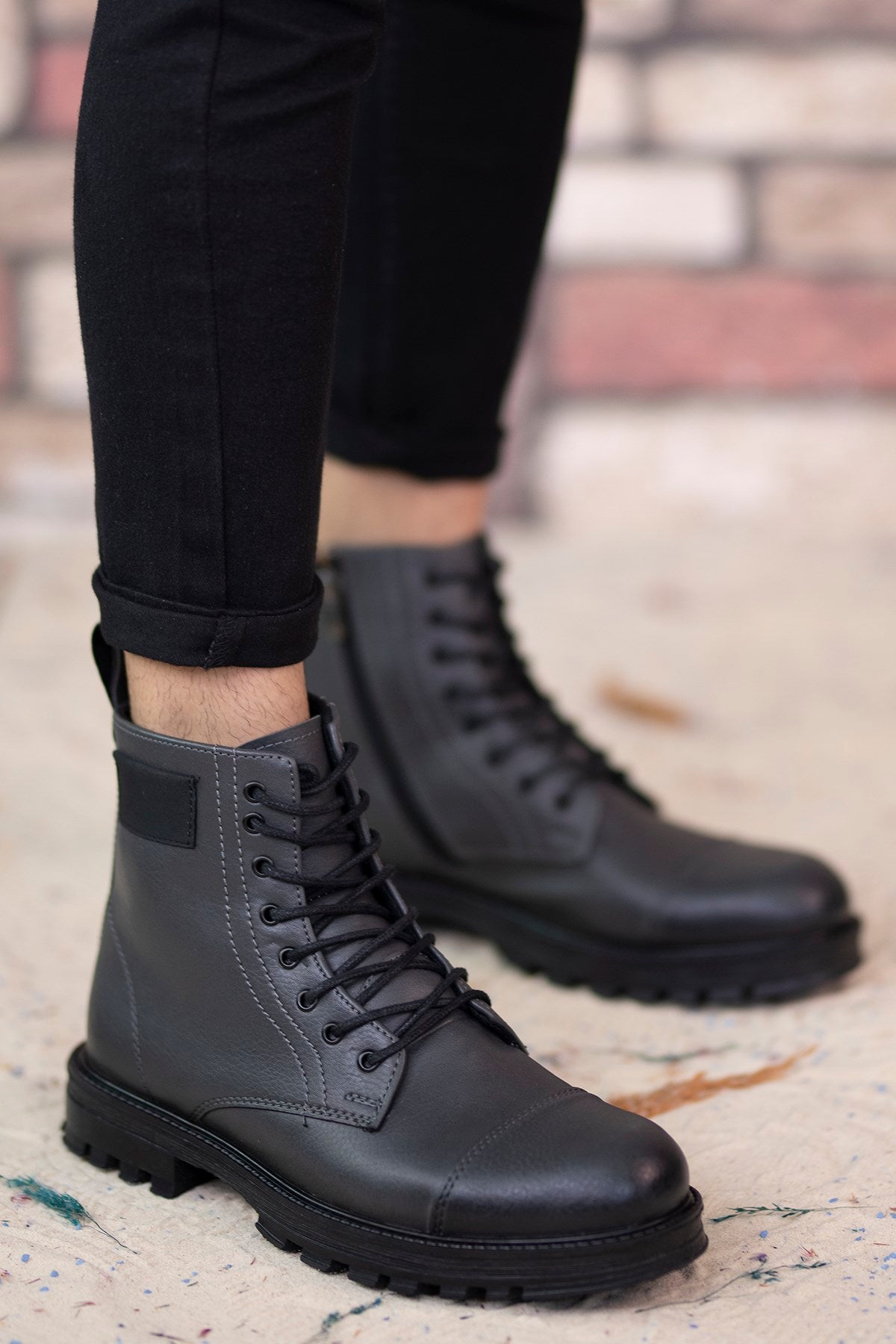 Riccon Erkek Fermuarlı Bot