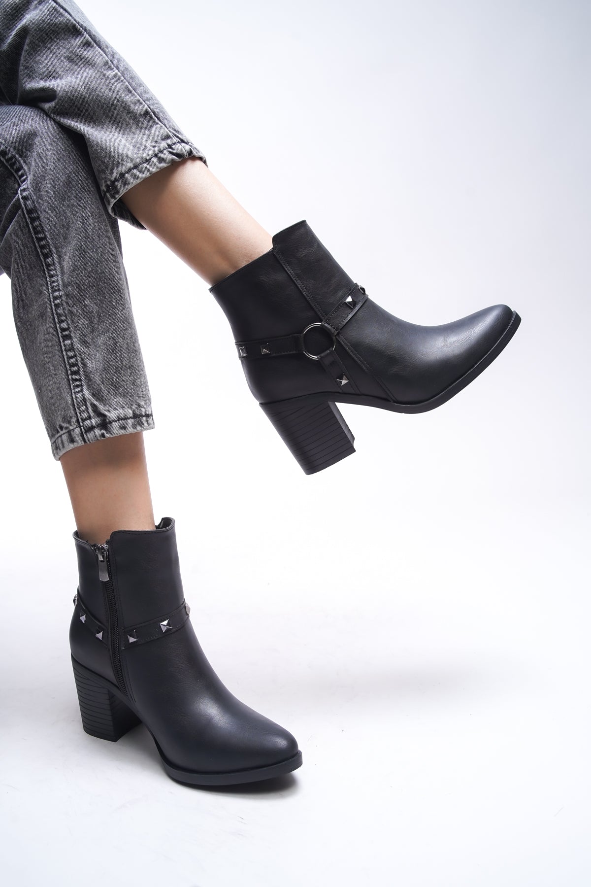 Riccon Dhirdric Kadın Topuklu Bot 00124042