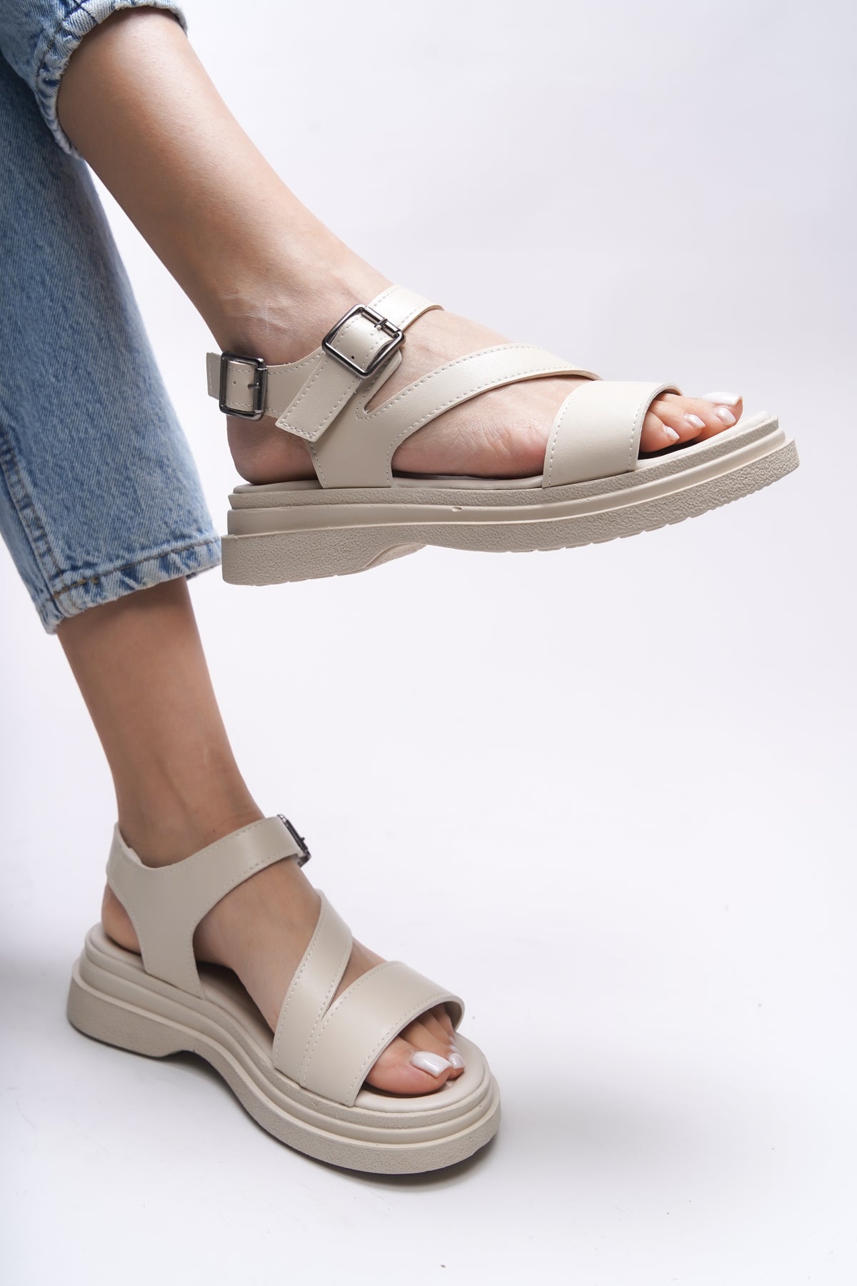 Riccon Drarnouk Kadın Sandalet 0012202