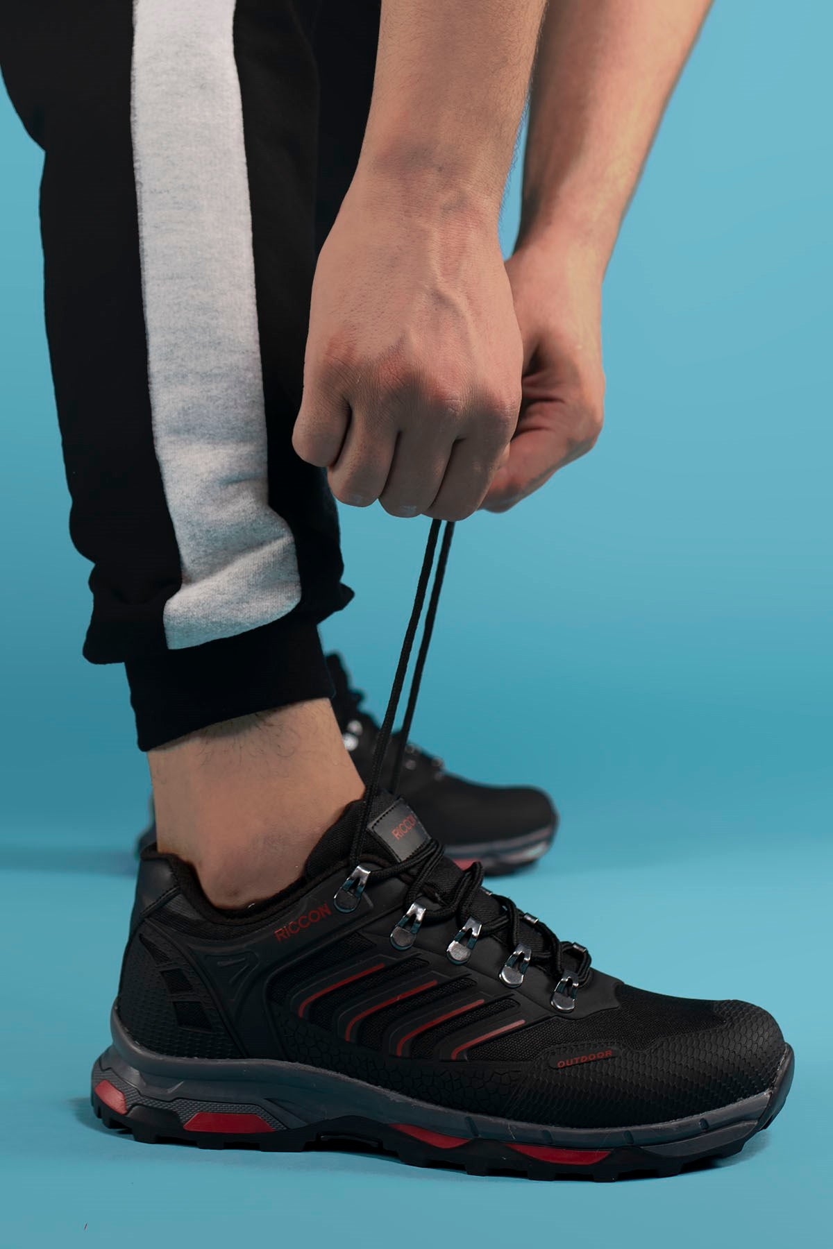 Riccon Unisex 3D Rubber Trekhakiking Ayakkabı 0012