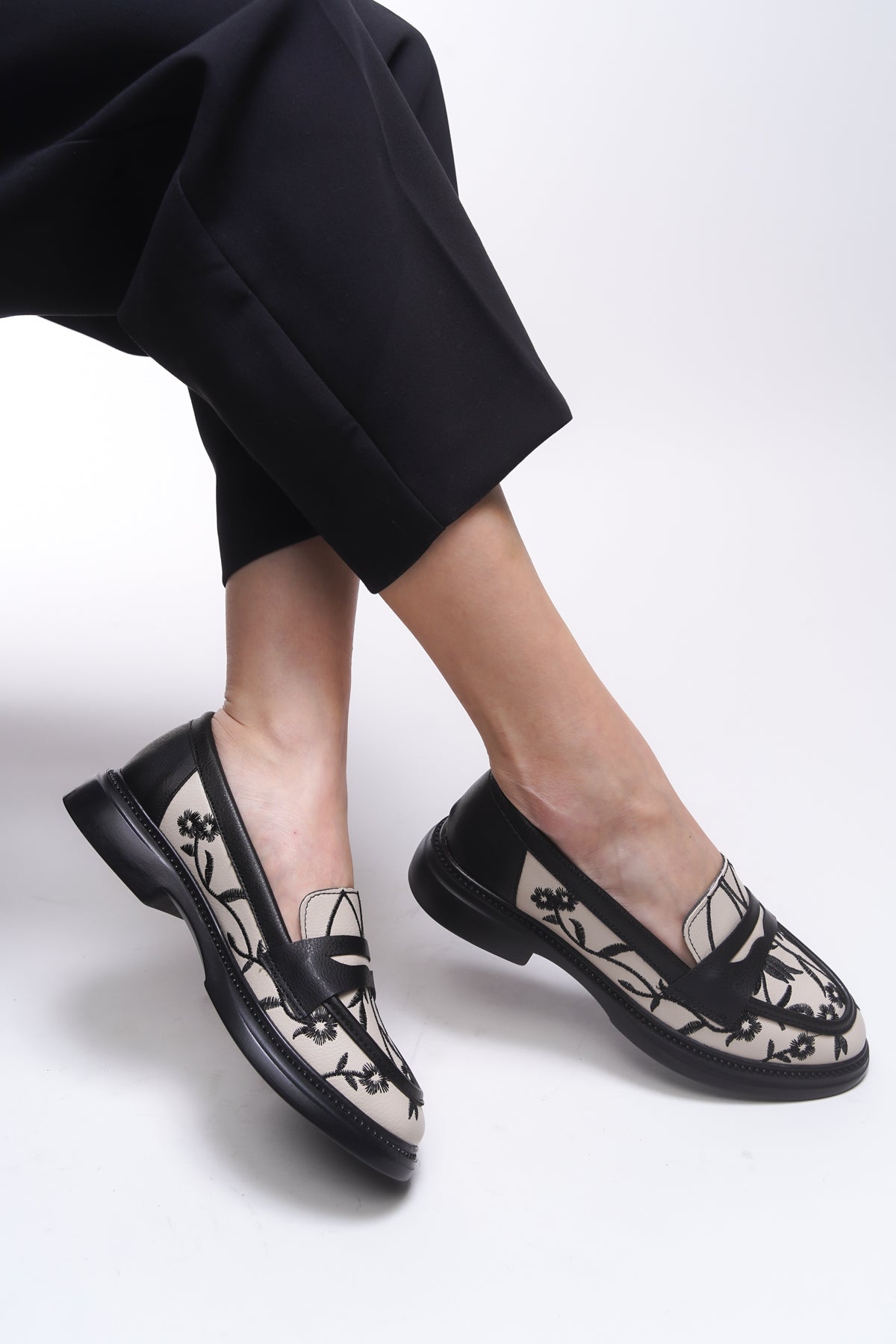 Riccon Safthaela Kadın Loafer 0012452