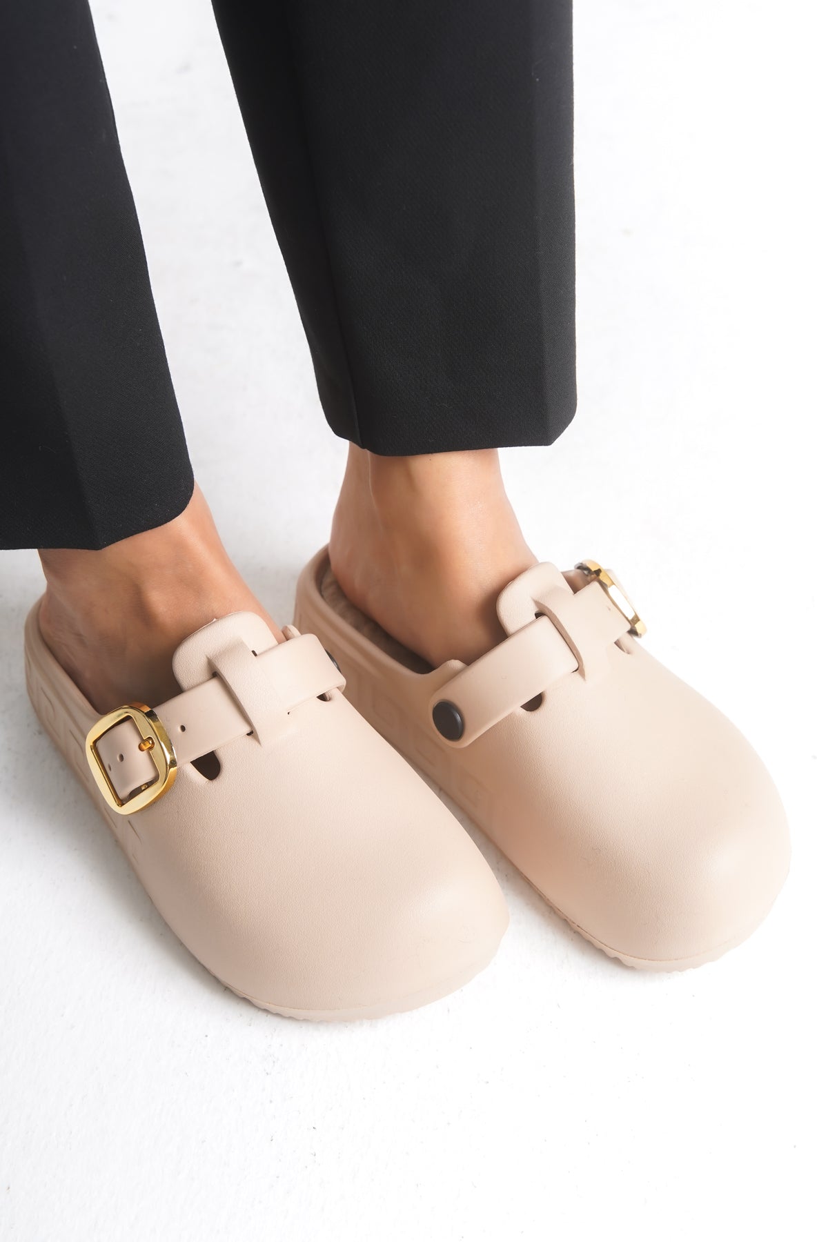 Riccon İçi Kürklü Kadın Terlik 001233