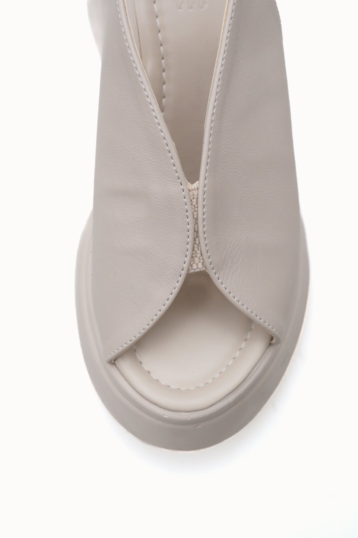 Riccon Kadın Sandalet 0012913 Bej