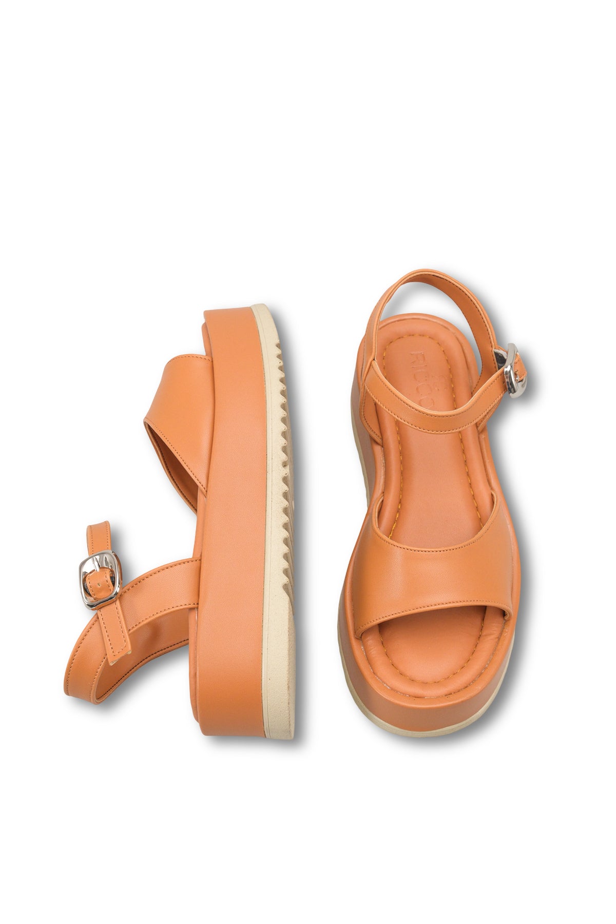 Riccon Atheviel Kadın Sandalet 001271 Taba Cilt