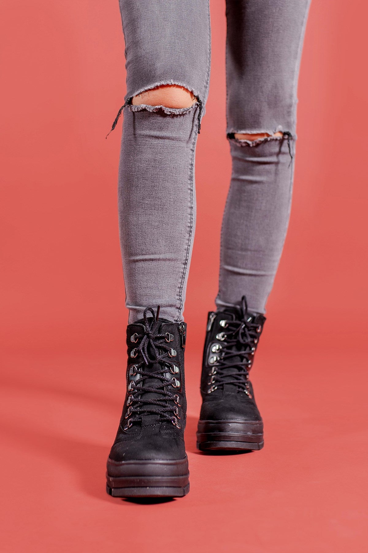 Riccon Kadın Fermuarlı Bot 00127645