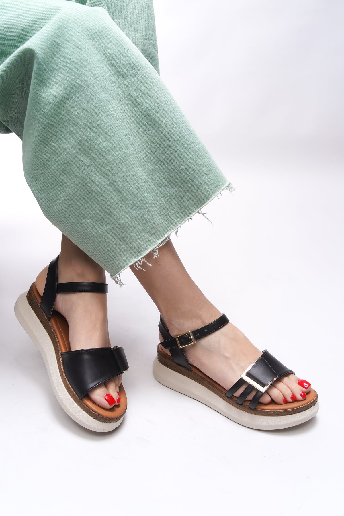 Riccon Fhalaurel Kadın Sandalet 0012603