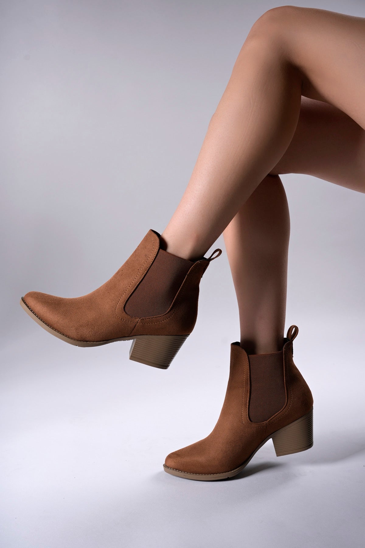 Riccon Glellea Kadın Bot 00125006 Taba Süet