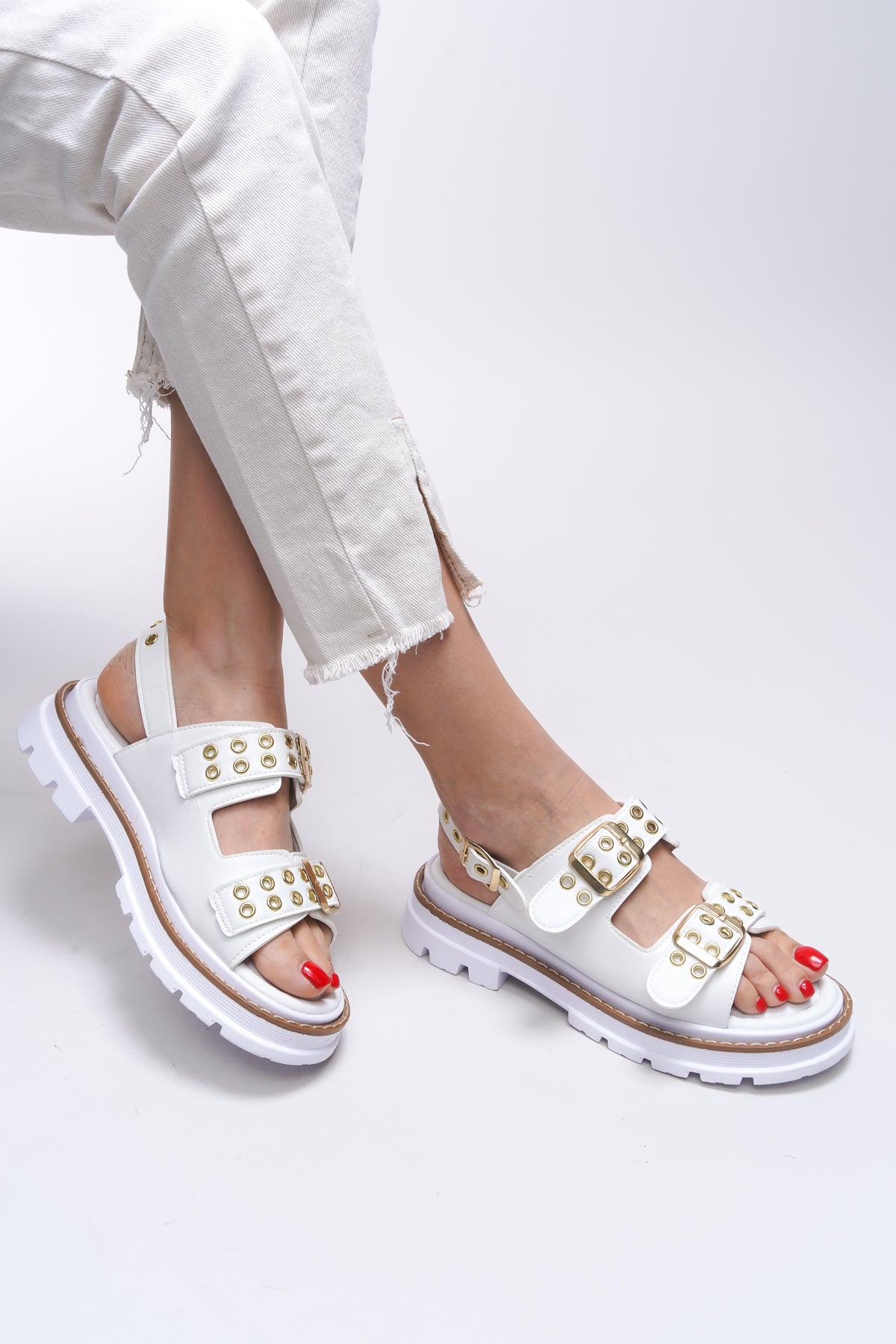 Riccon Ysalitia Kadın Sandalet 0012120