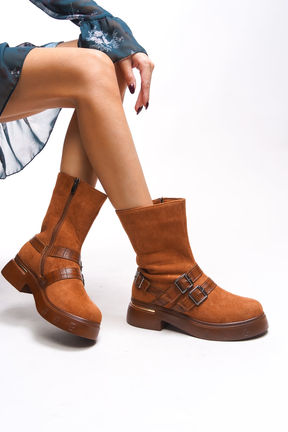 Riccon Elgikh Kadın Toka Detaylı Bot 00123315