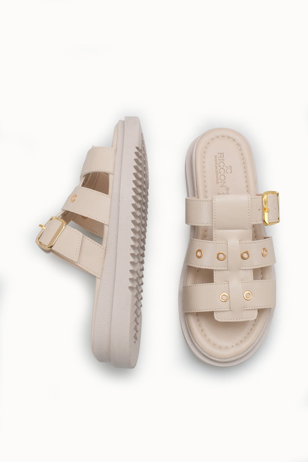 Riccon Kadın Terlik 00120411 Bej