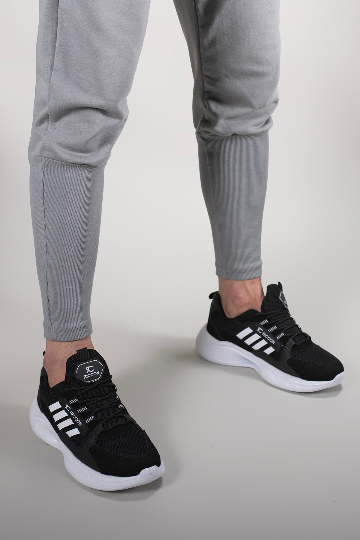 Riccon Torrine Unisex Sneaker 001293 Siyah Beyaz
