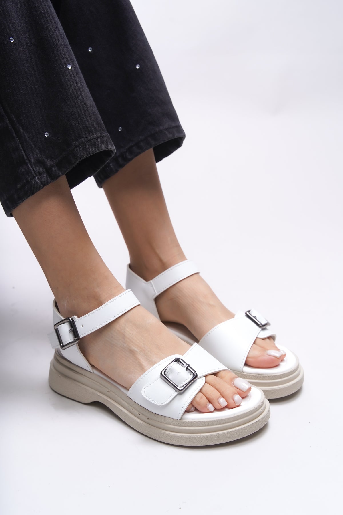 Riccon Bridleia Kadın Sandalet 0012210