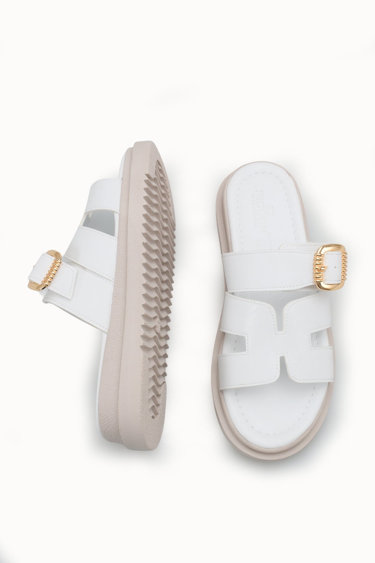 Riccon Kadın Terlik 00120404 Beyaz