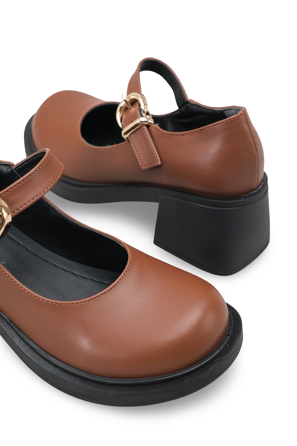 Riccon Kyslanna Kadın Loafer 0012503 Kahverengi Cilt