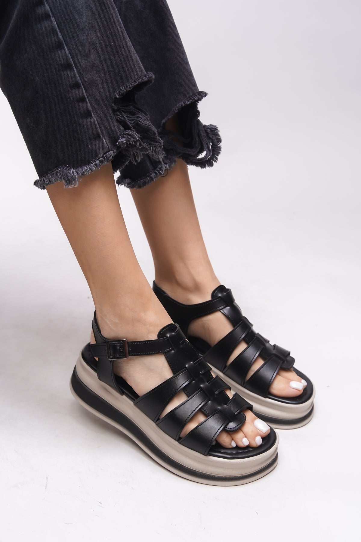 Riccon Syllaerla Kadın Sandalet 0012325