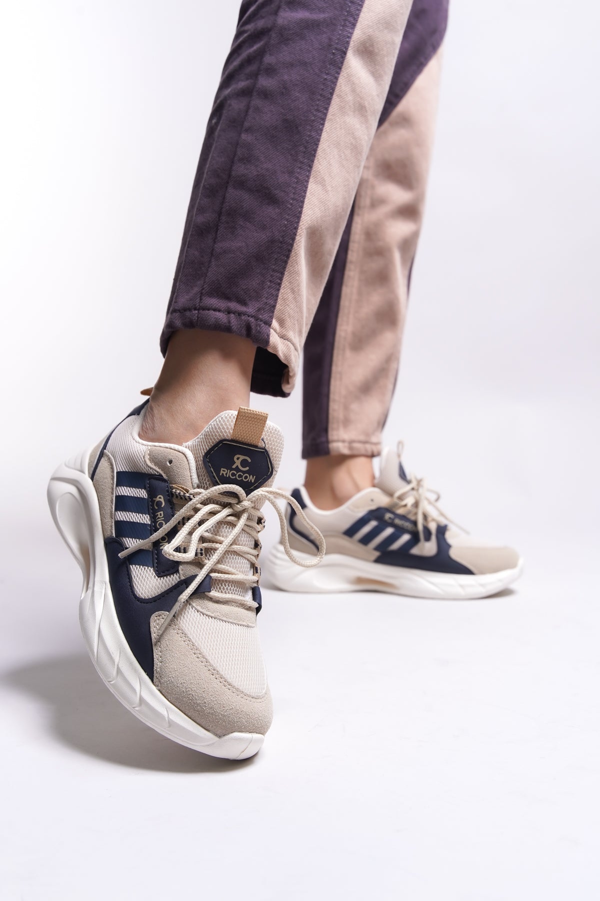 Riccon Torrine Unisex Sneaker 001293 Bej