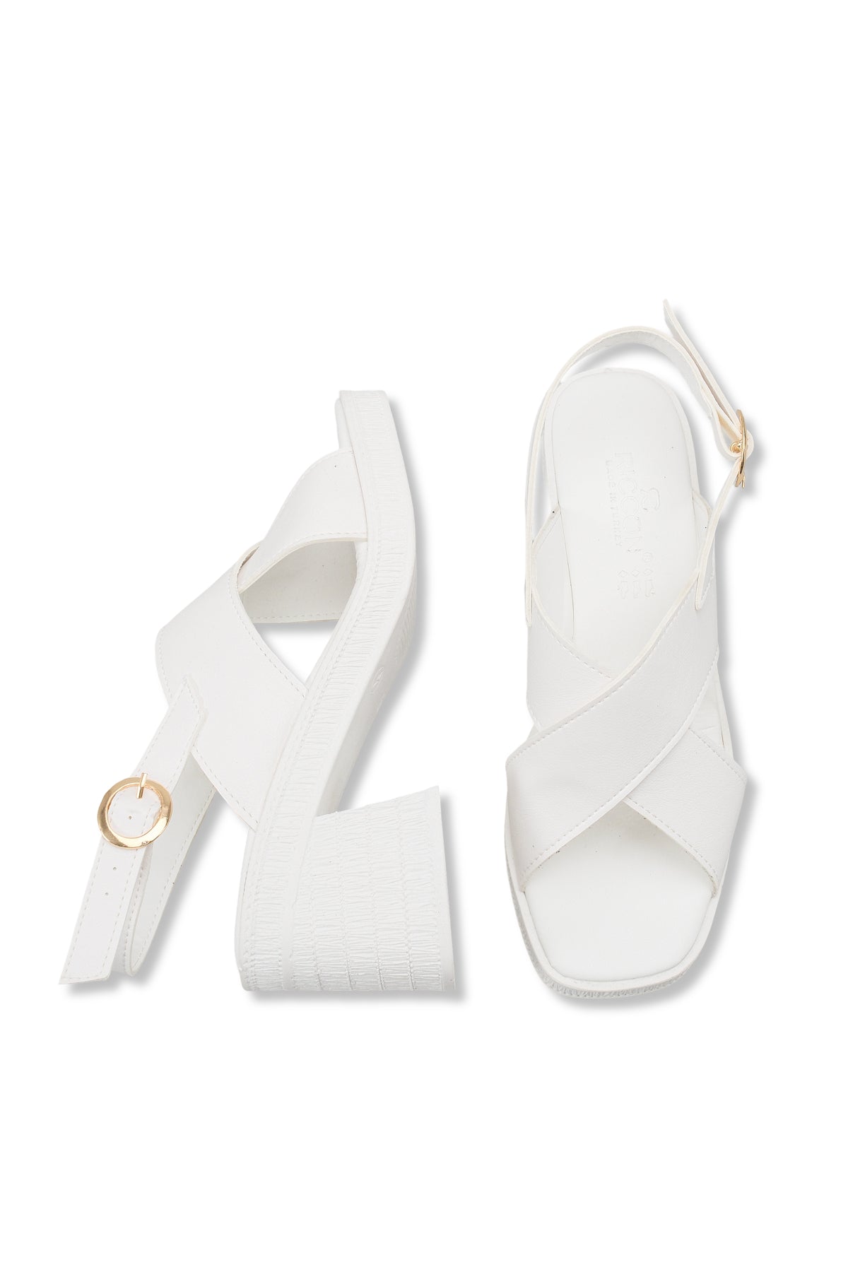 Riccon Kadın Topuklu Sandalet 0012345