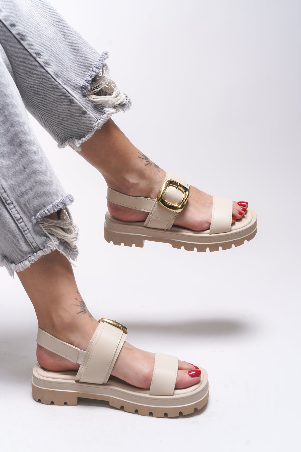 Riccon Emilthana Kadın Sandalet 0012773