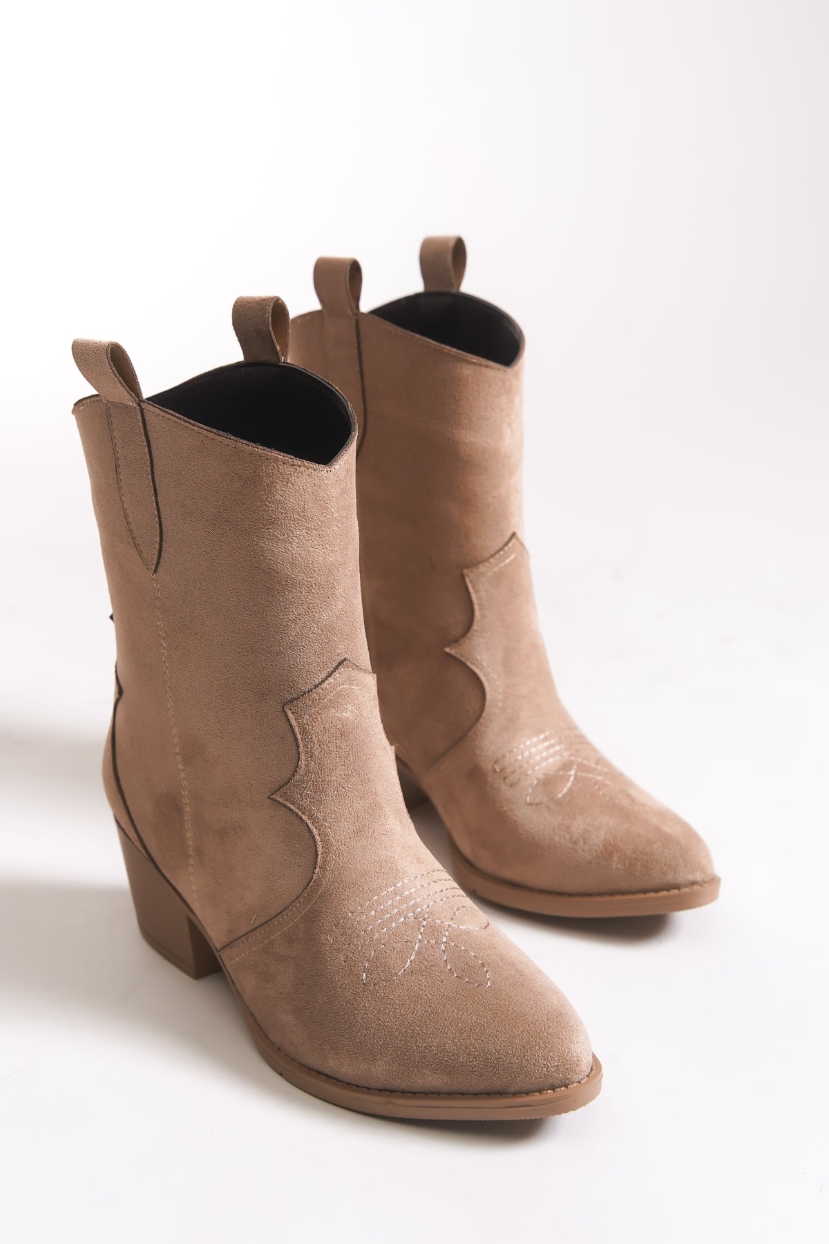 Riccon Kadın Kısa Western Çizme 0012900