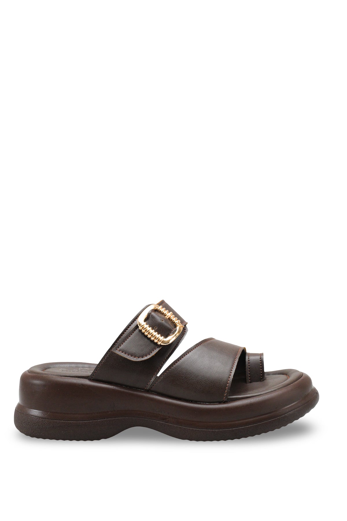 Riccon Kadın Parmak Arası Terlik 00121024 Kahverengi