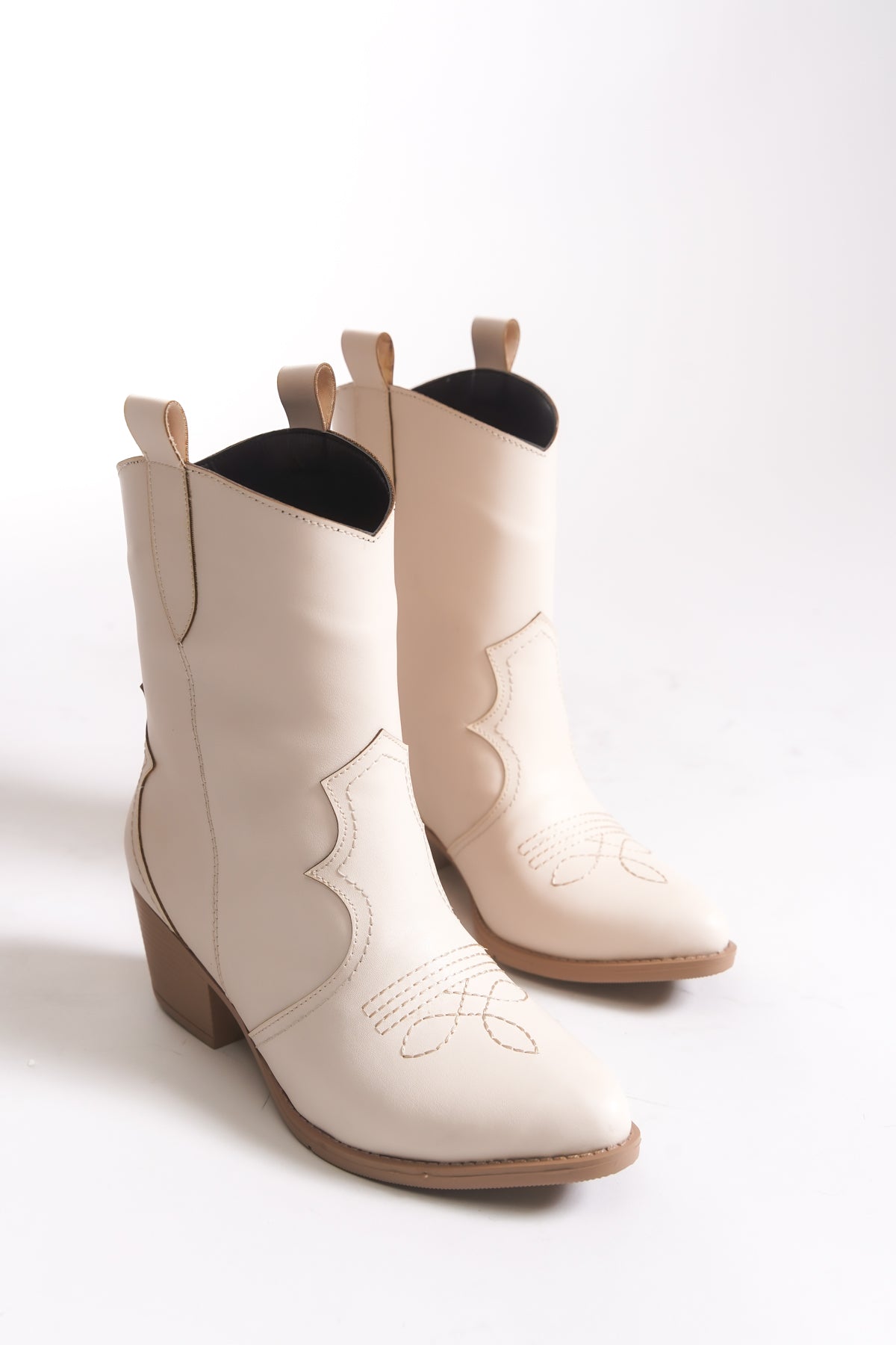 Riccon Kadın Kısa Western Çizme 0012900