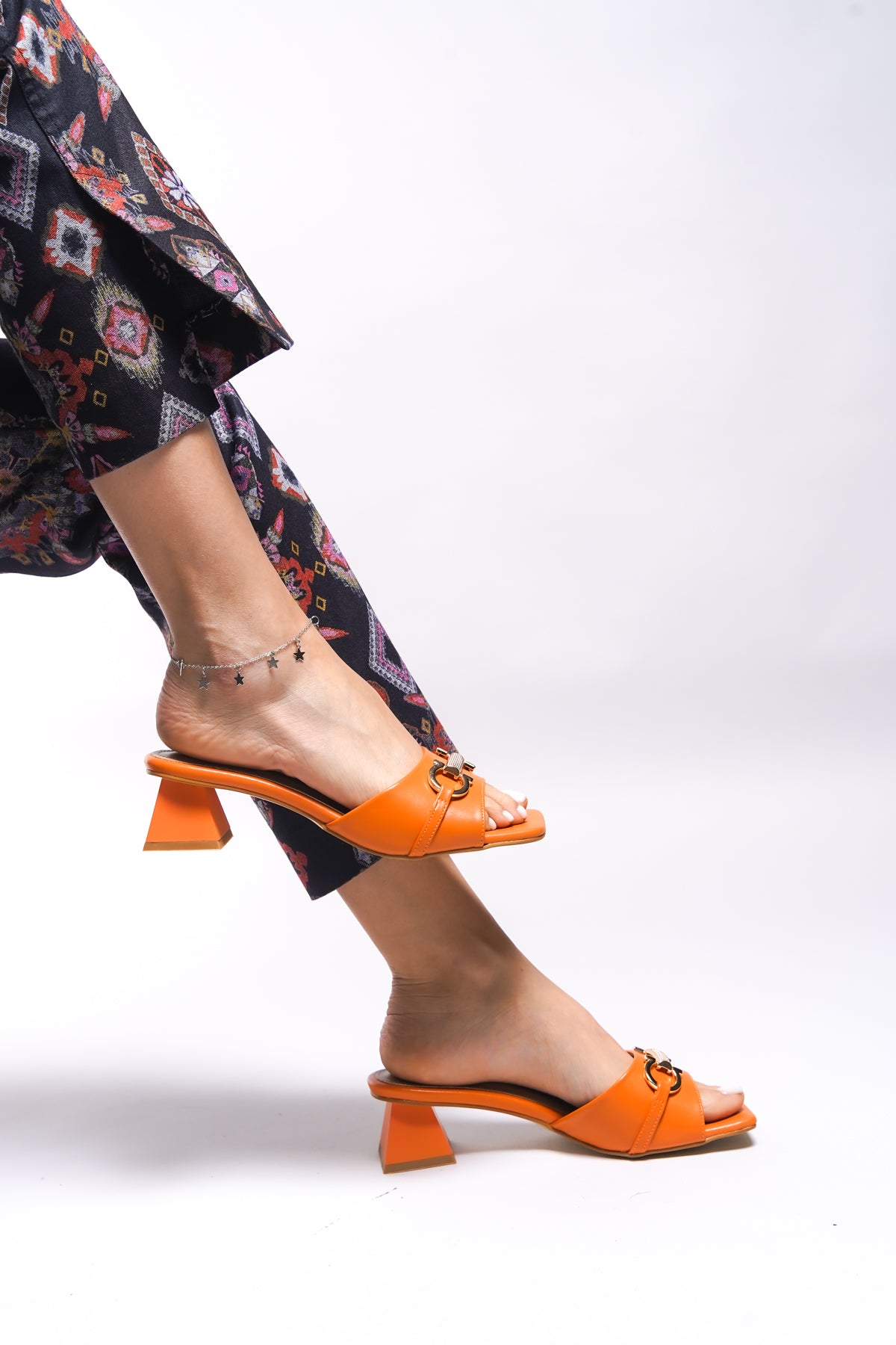 Riccon Khithiss Kadın Topuklu Terlik 001212