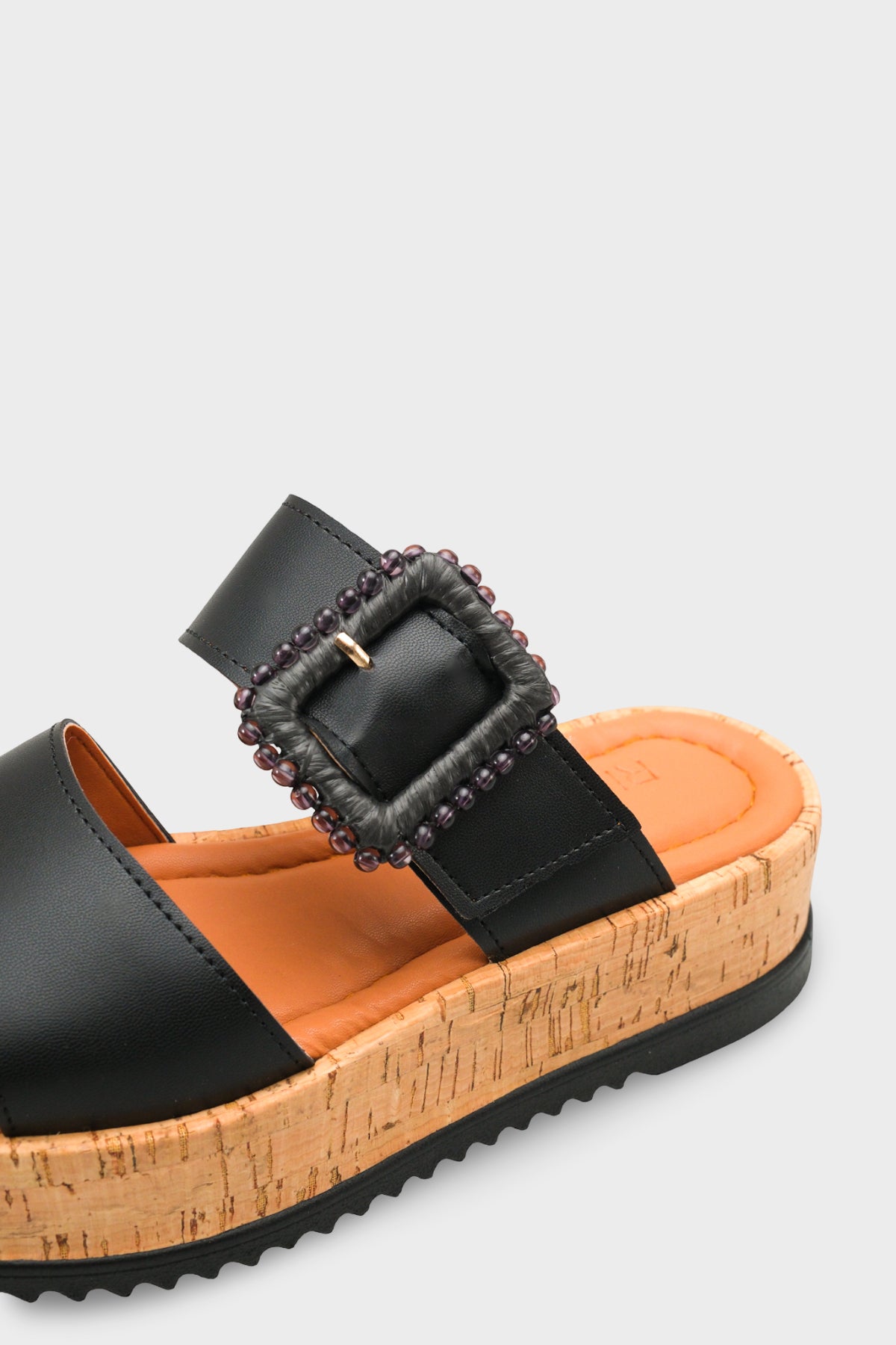 Riccon Kadın Terlik 0012482 Siyah Cilt